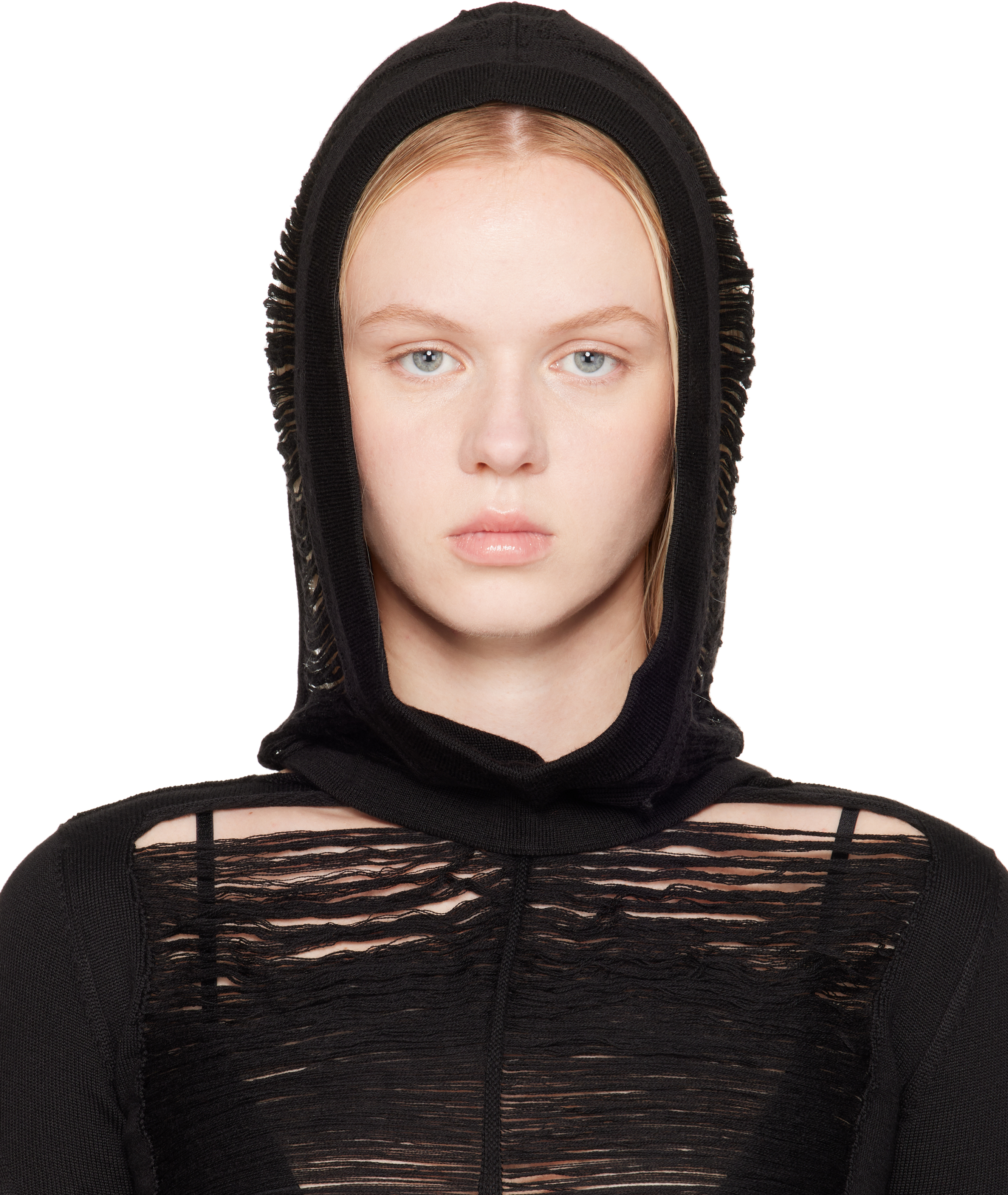 【関税込み】Rick Owens ブラック Hollywood Jera フード Rick Owensのブラック Hollywood Jera フードがセール中