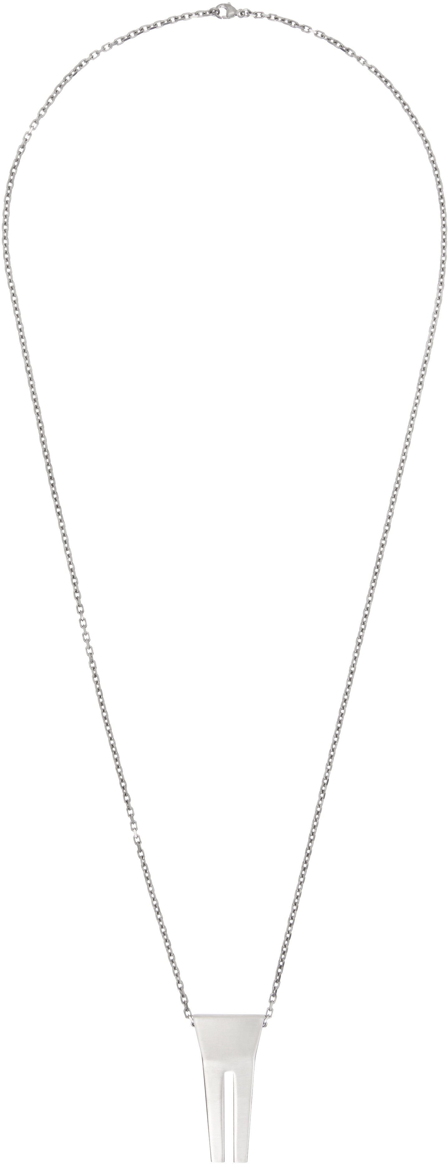 高評価！ Hollywood Owensのシルバー Rick Open ネックレスがセール中 Trunk アクセサリー