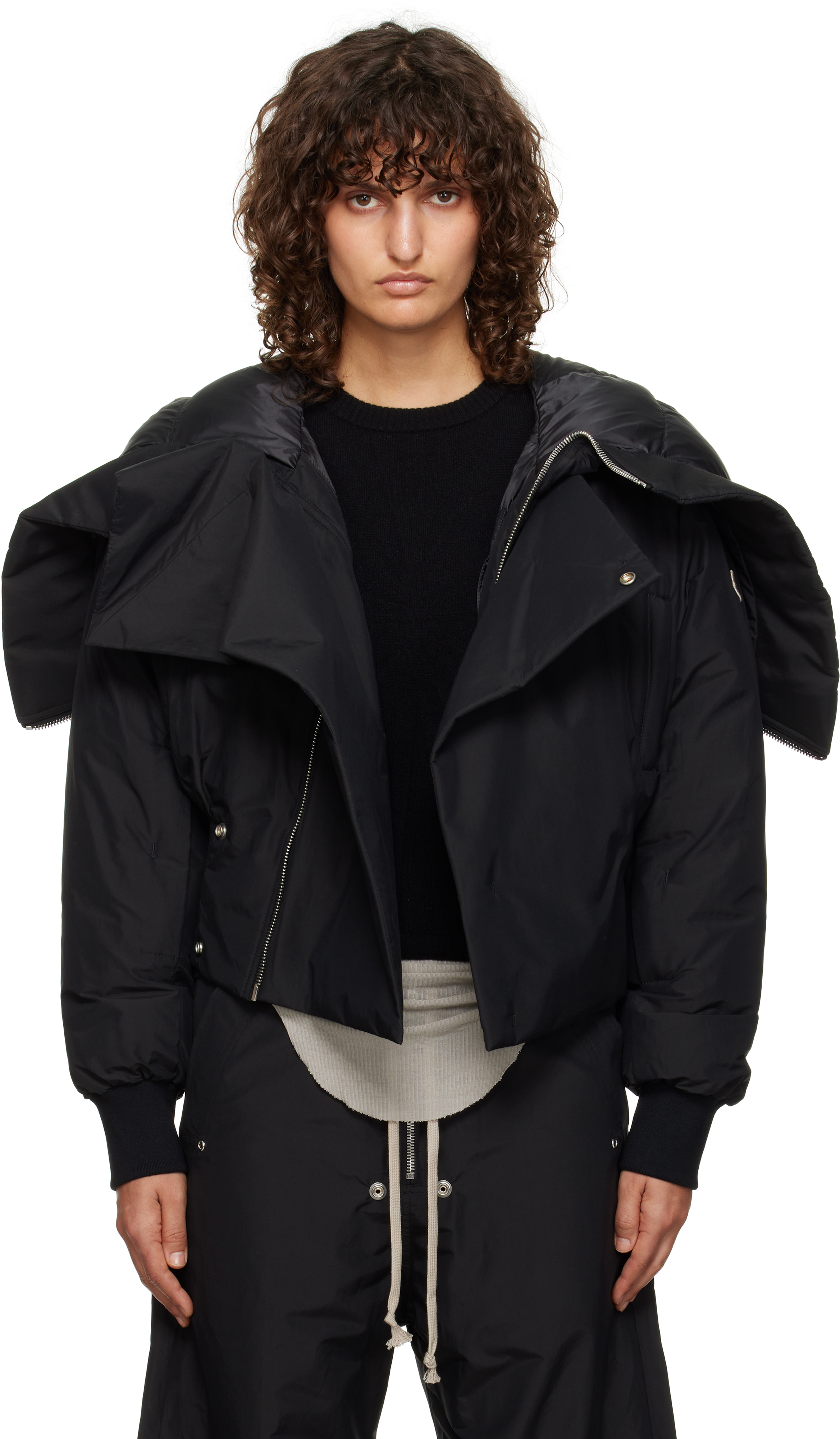 Moncler + Rick Owens Black Alice Jacket