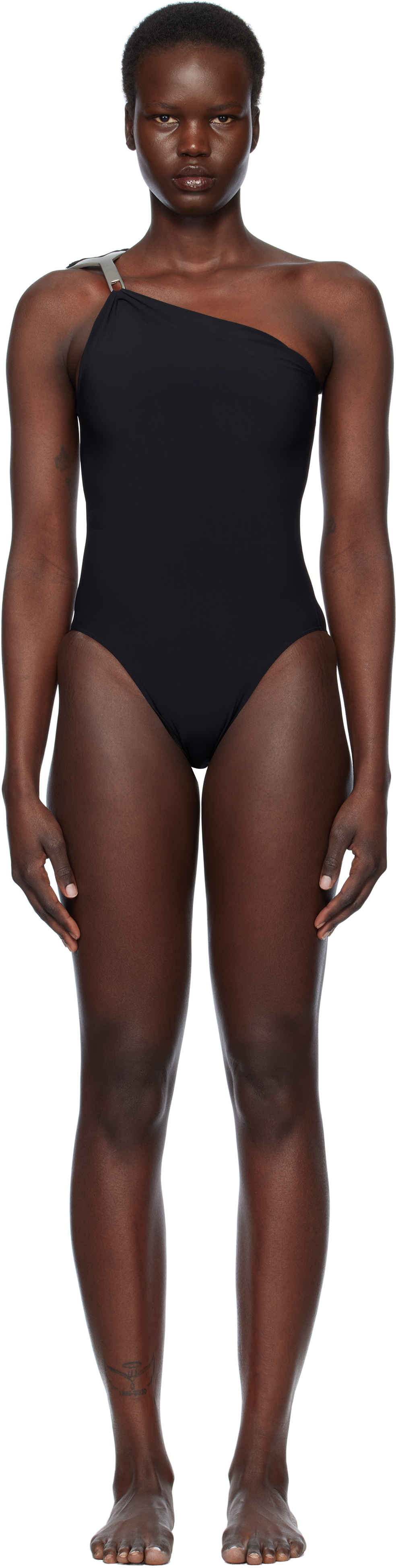【Rick Owens】カットアウト水着 RICK OWENS Cutout halterneck swimsuit | THE OUTNET