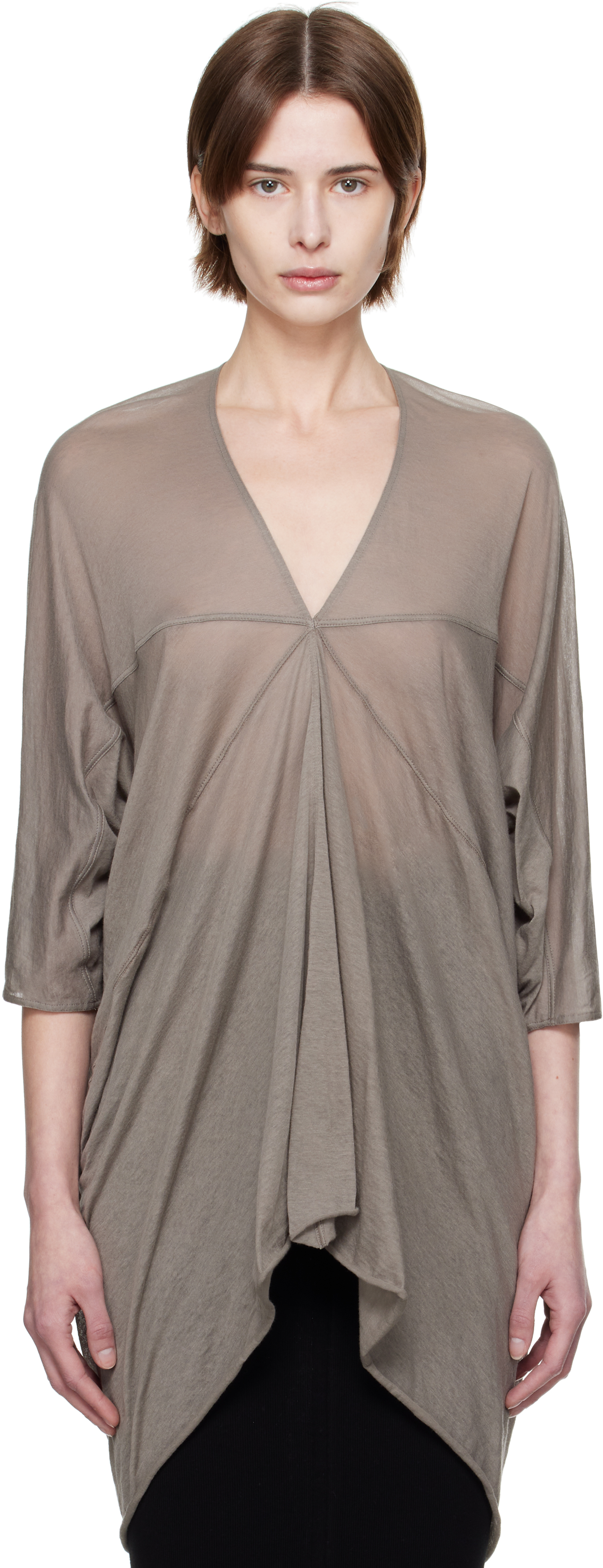 Taupe Hollywood Kite Blouse