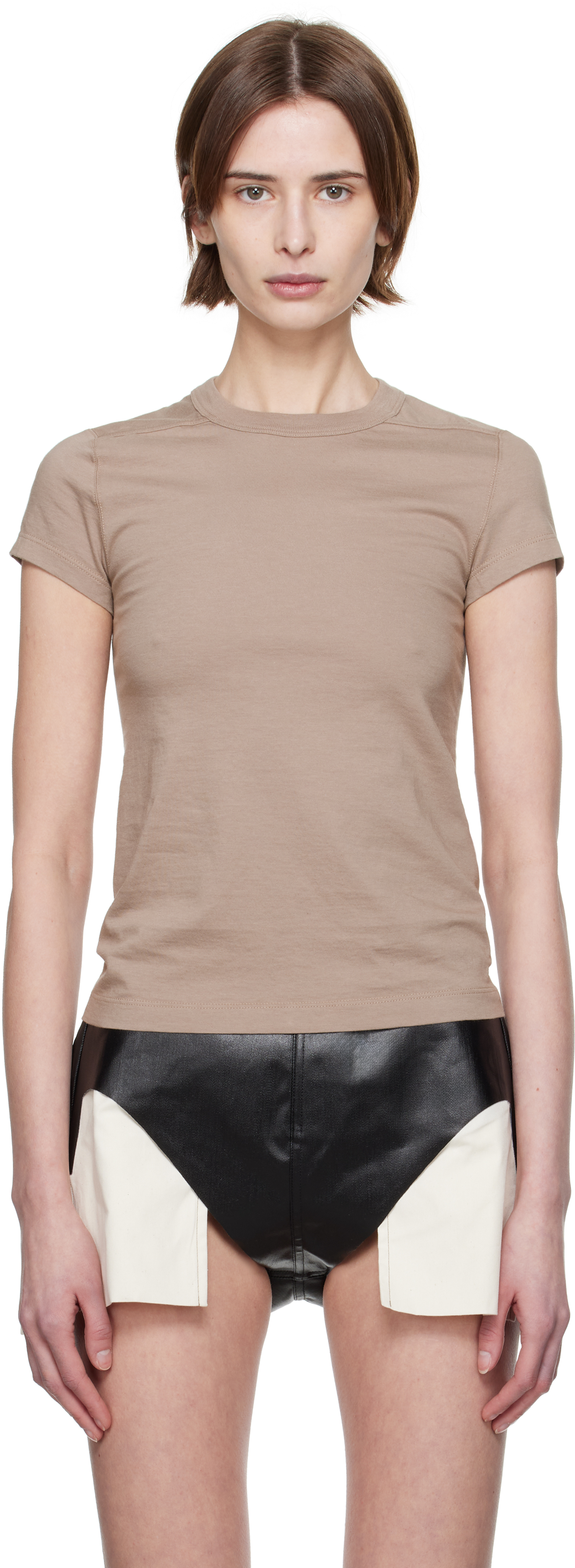 関税送料無【RICK OWENS】Tシャツ ロゴT HOLLYWOOD LEVEL T Rick Owens DRKSHDW Hollywood Level T-Shirt - Feuille Luxury