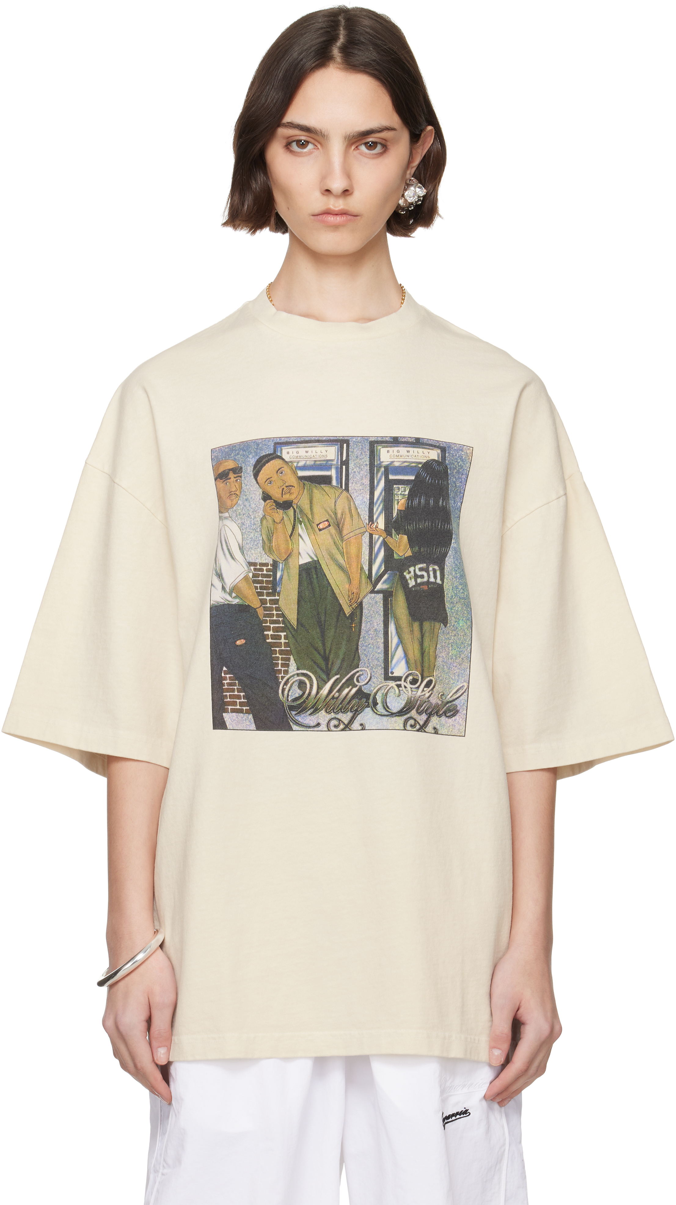Willy Chavarria Off-white 'willy Style' Northsider T-shirt