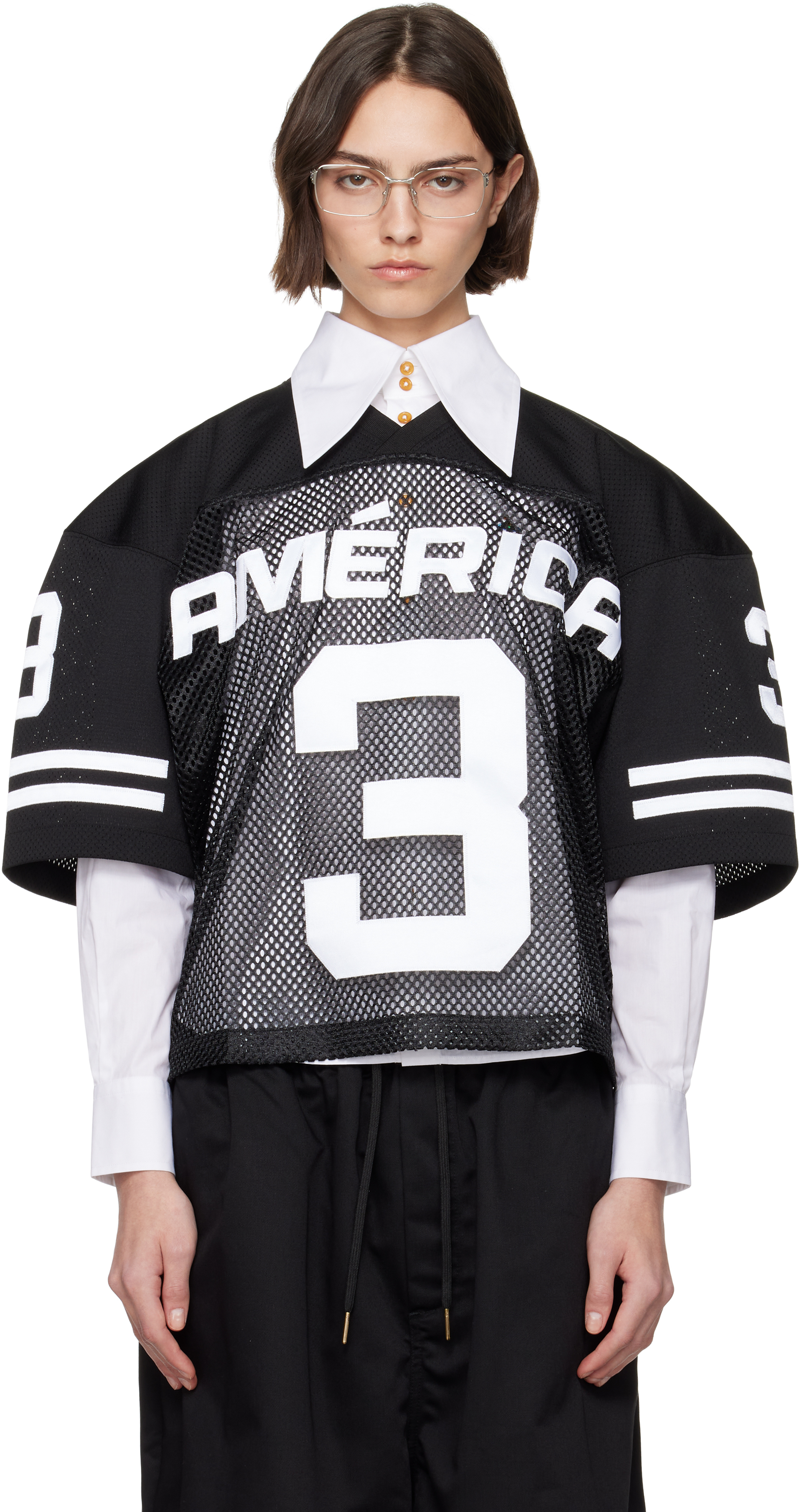 Willy Chavarria Black 'américa' Football Jersey T-shirt