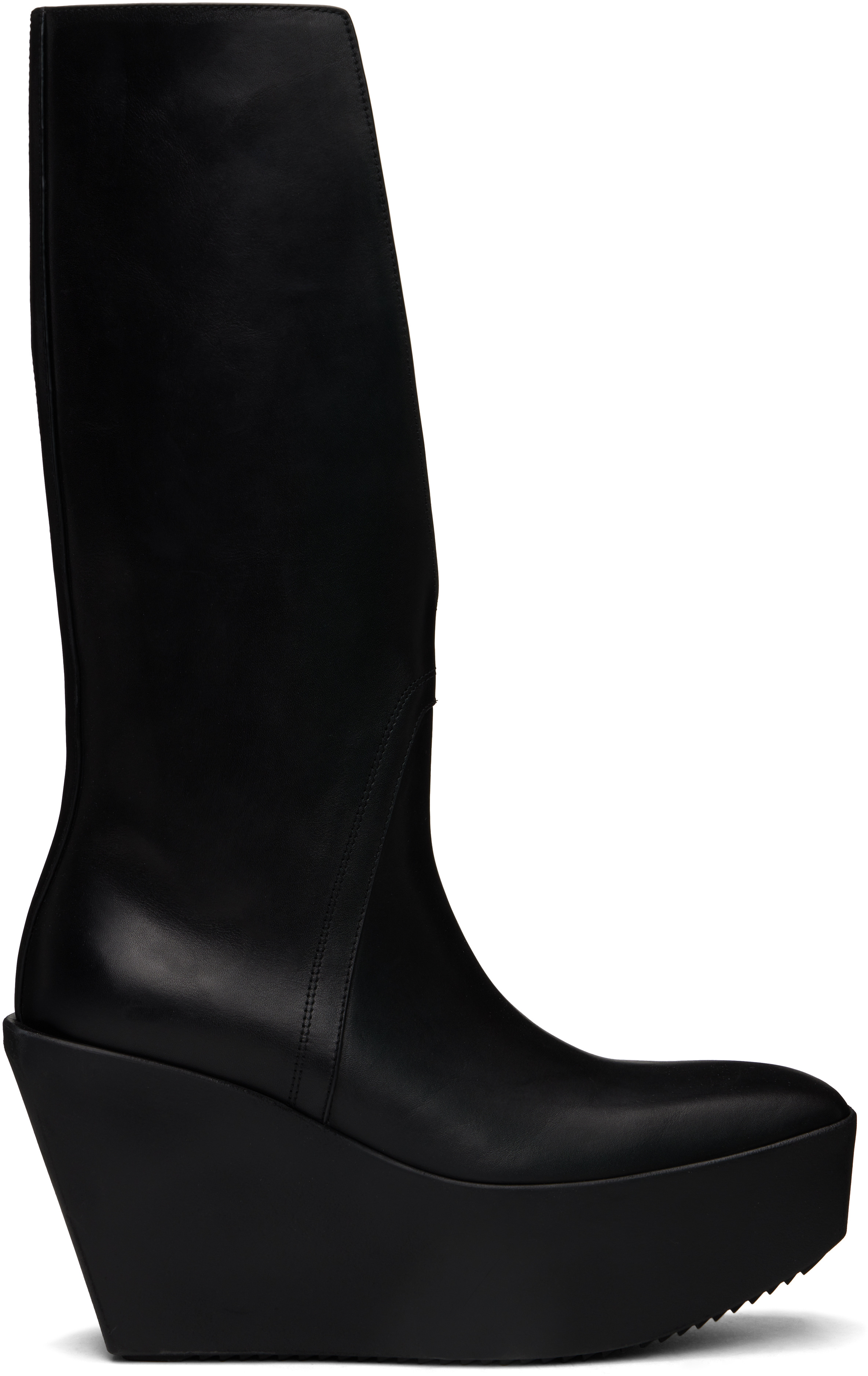 Rick Owens ウィメンズ ロングブーツ | SSENSE 日本