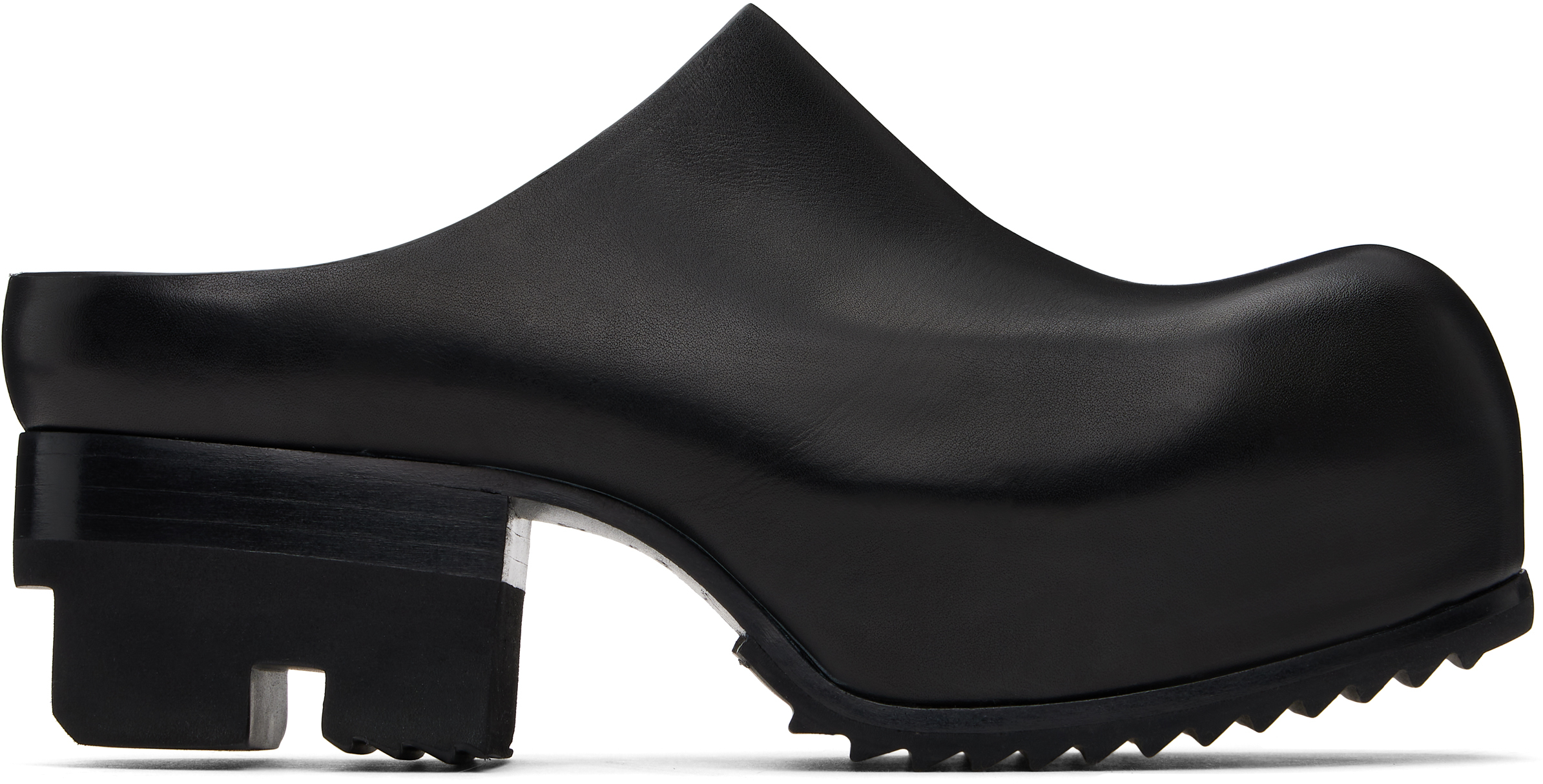 【Rick Owens】Ballast 50mm ミュール Black Ballast leather mules | RICK OWENS | NET-A-PORTER