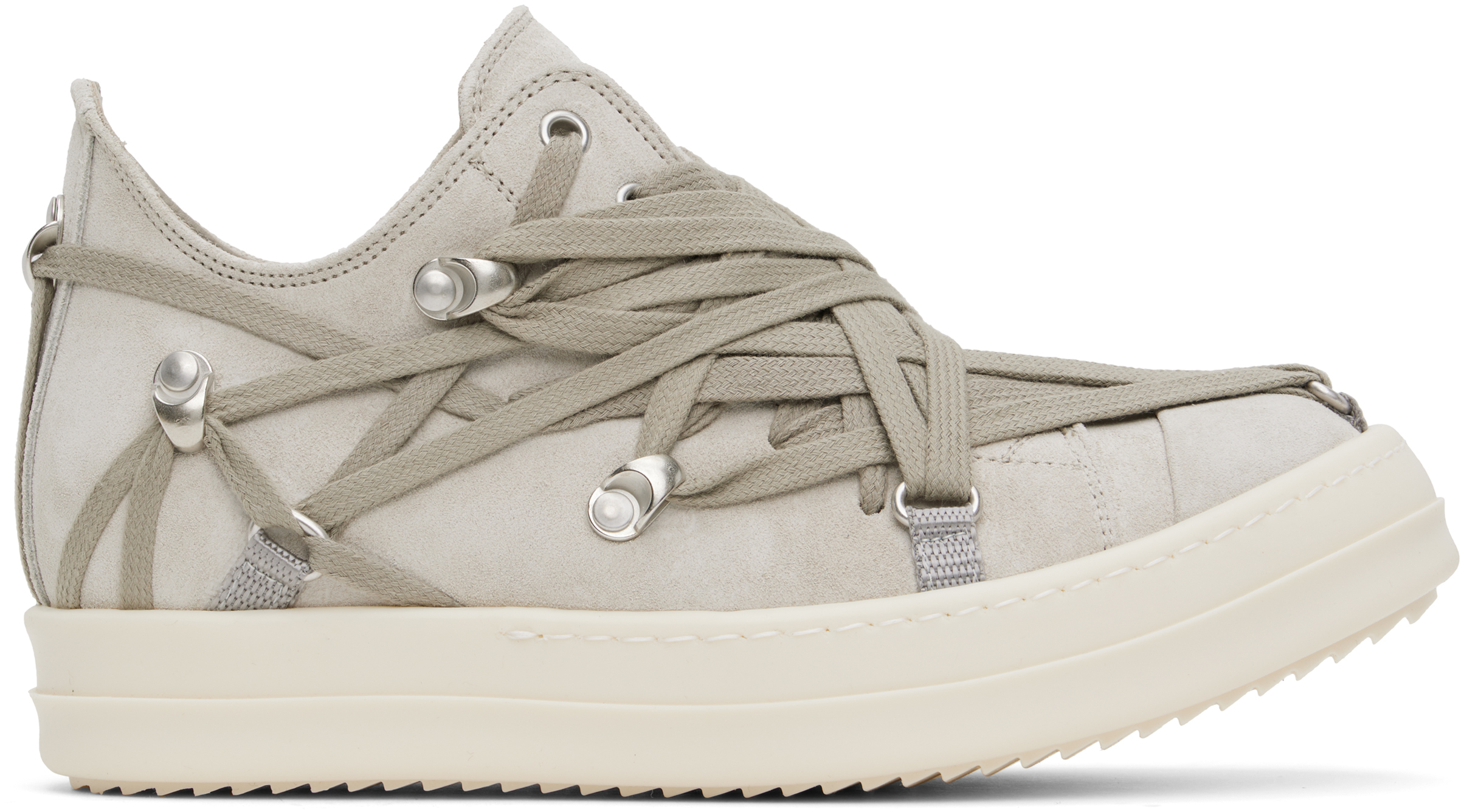 リック オウエンス - Rick Owens | LOW SNEAK MEGA LACE-Black