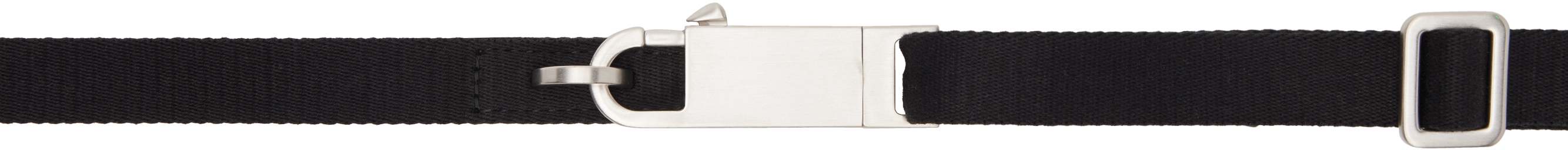 Black Hollywood Disco Belt by Rick Owens on Sale