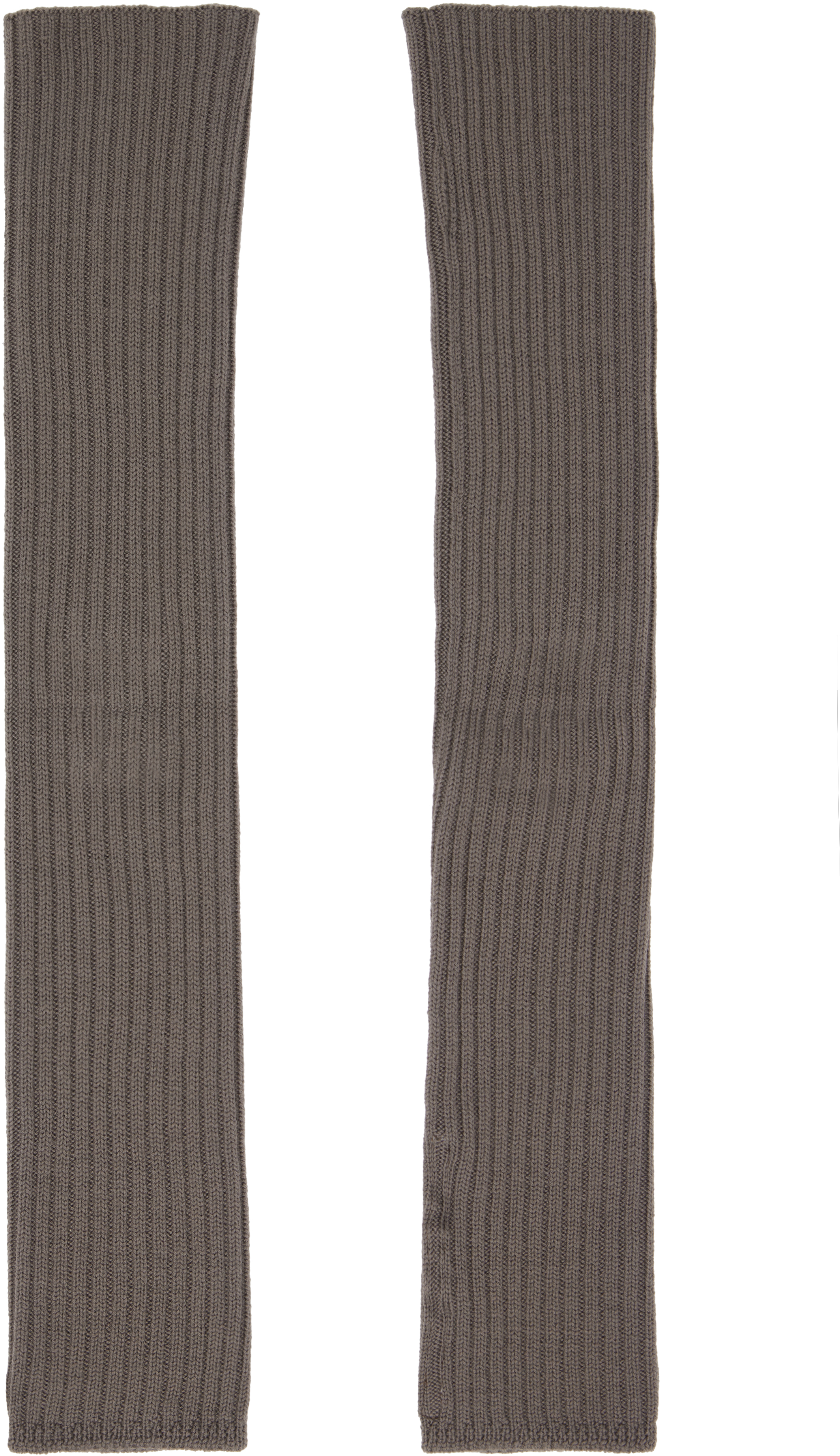 小物 Rick Owens MITTENS RICK OWENS MEN KNIT GLOVES BLACK fW24 | DOSHABURI Online Shop