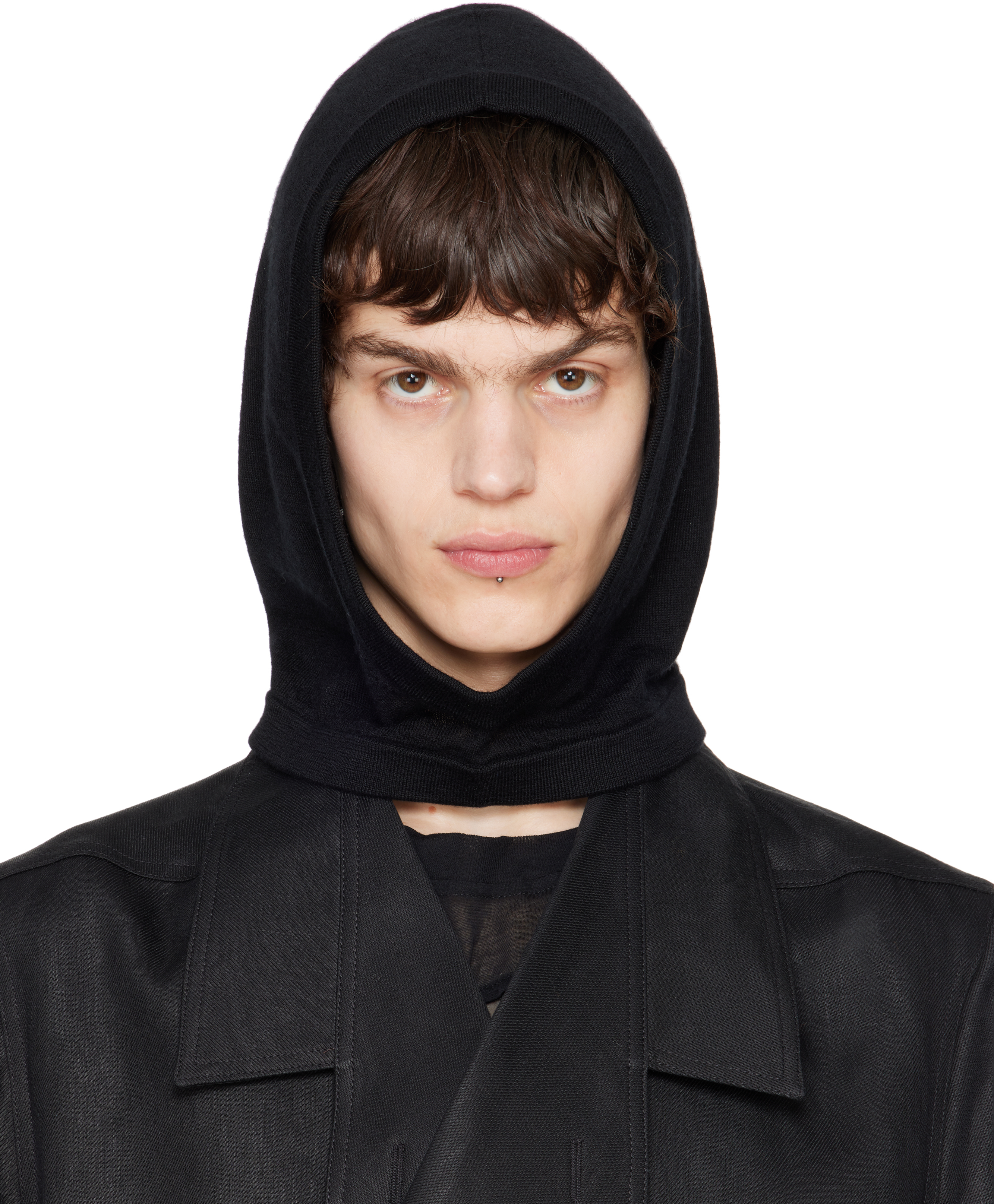 Green Hollywood Cashmere Hood