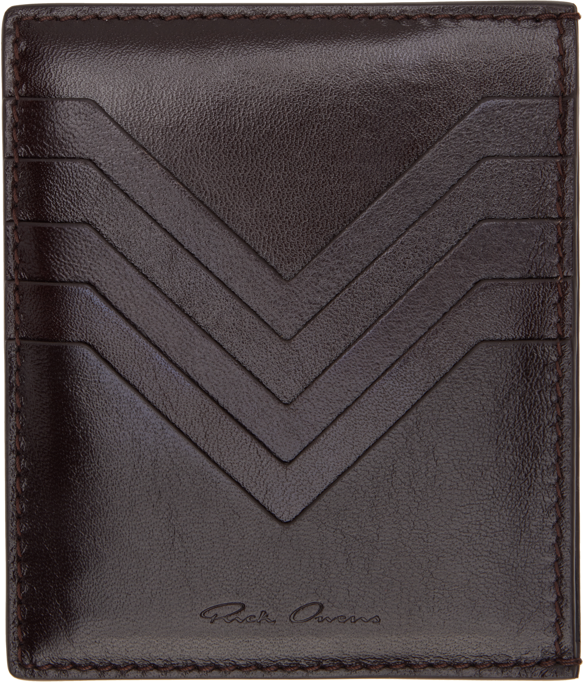 Brown Hollywood Square Card Holder
