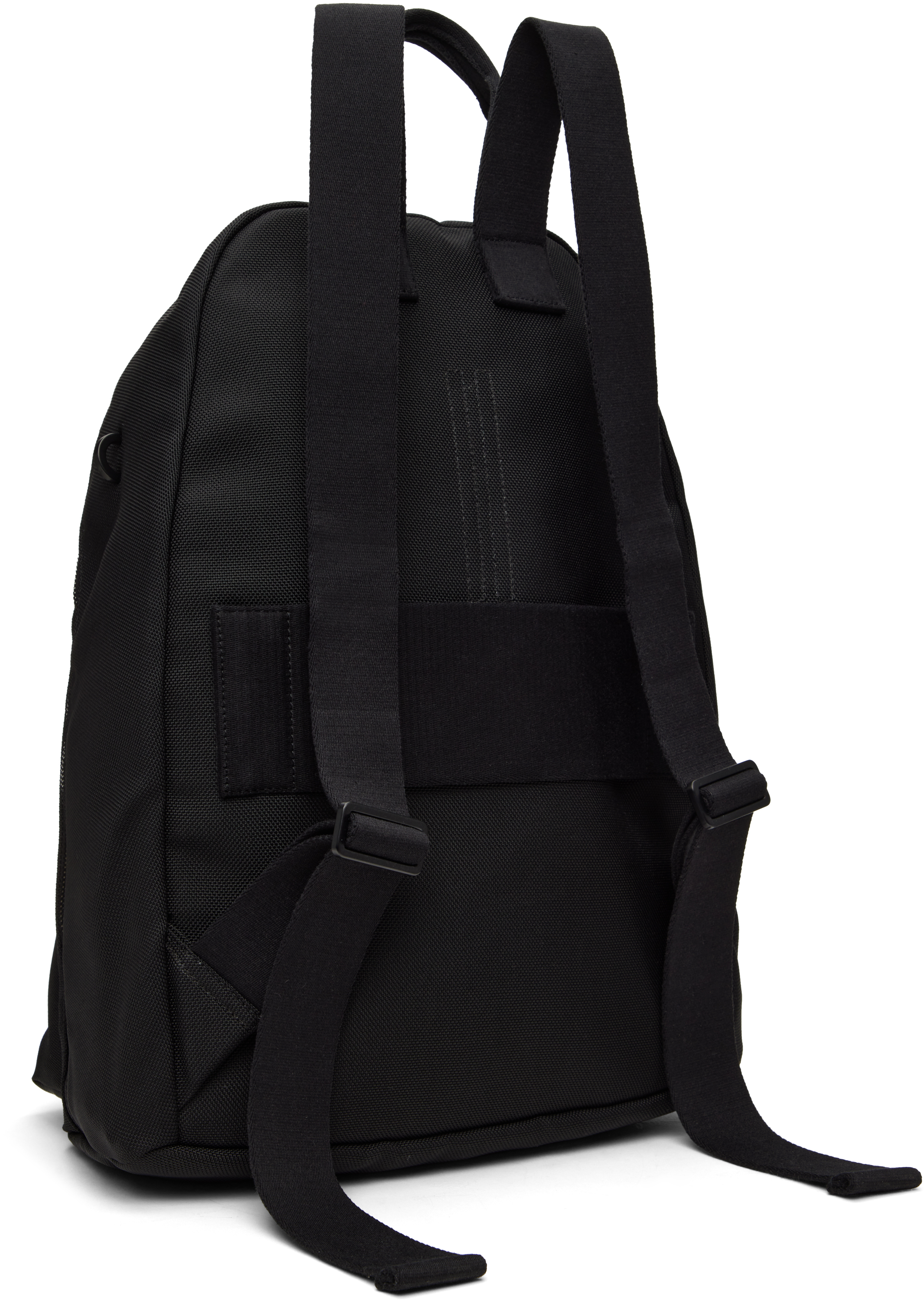 Rick Owens Black Hollywood Heavy Cordura Backpack In 0909 Black/black