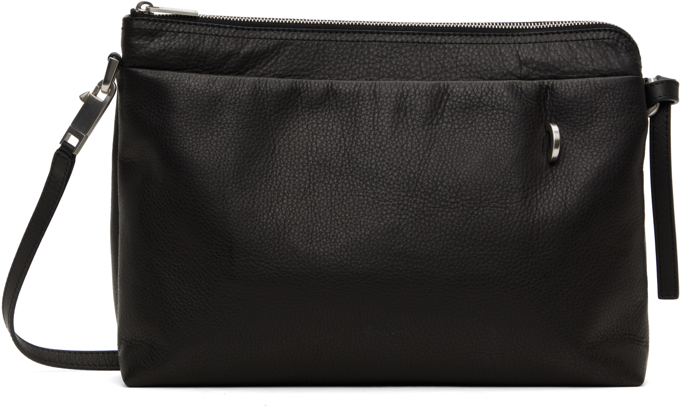 【Rick Owens】ブラック Hollywood Adri ショルダーバッグ Rick Owensのブラック Hollywood Adri バッグがセール中