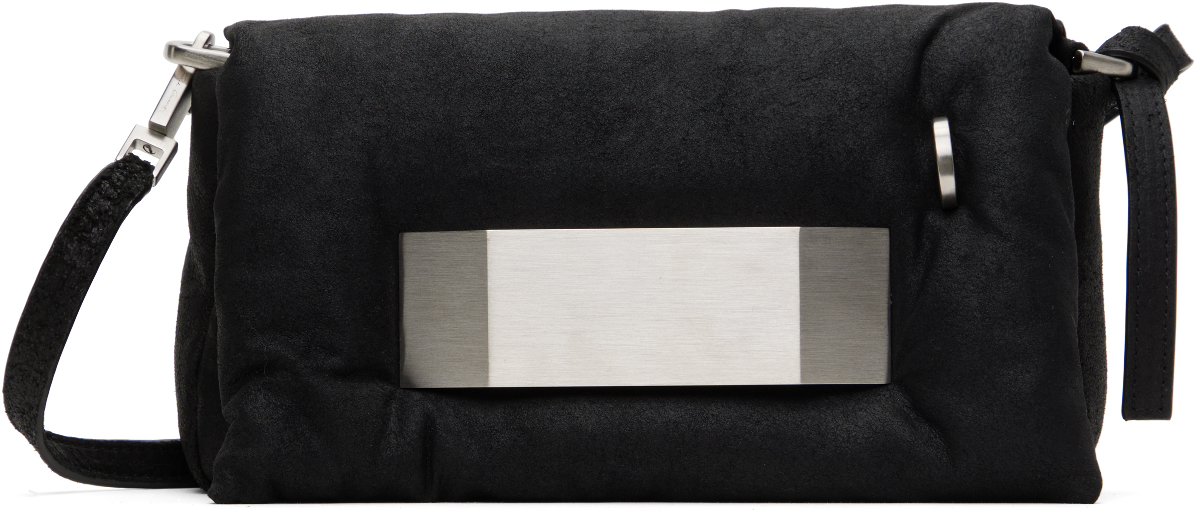 【Rick Owens】Hollywood Pillow Griffin ショルダーバッグ Black Hollywood Pillow Griffin Bag by Rick Owens on Sale