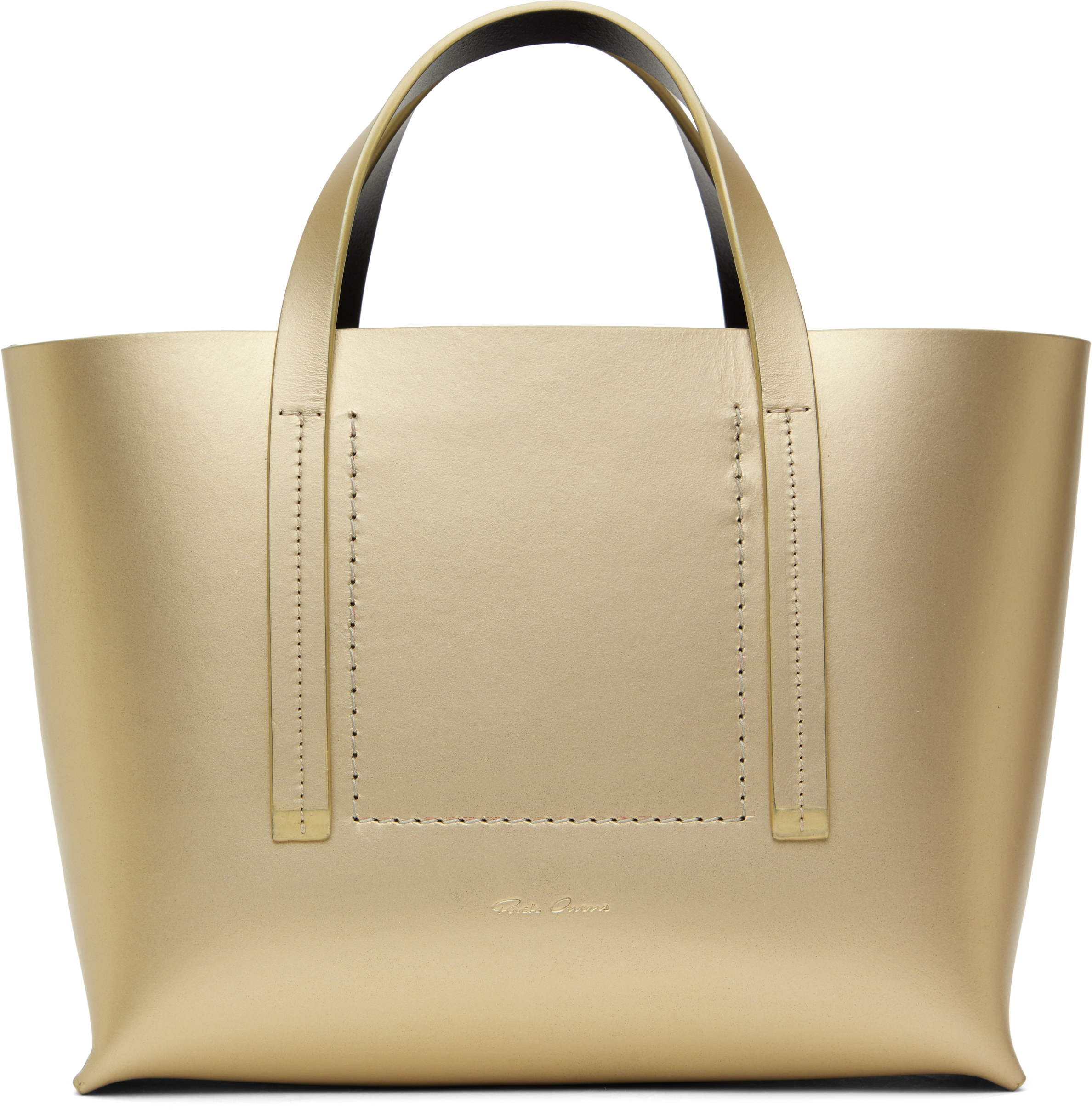 Gold Hollywood Mini Shopper Tote