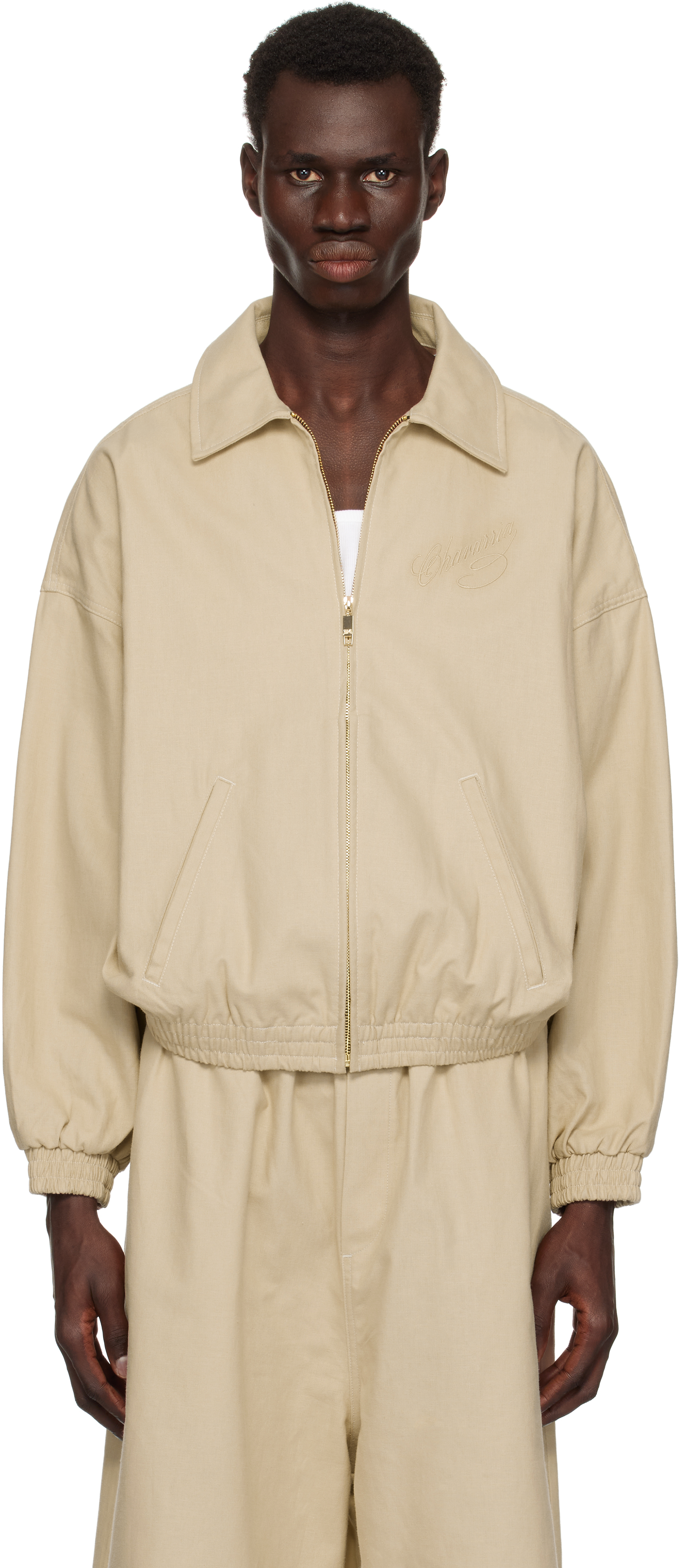 WILLY CHAVARRIA / CLOTH WOVEN JACKET WILLY BLACK