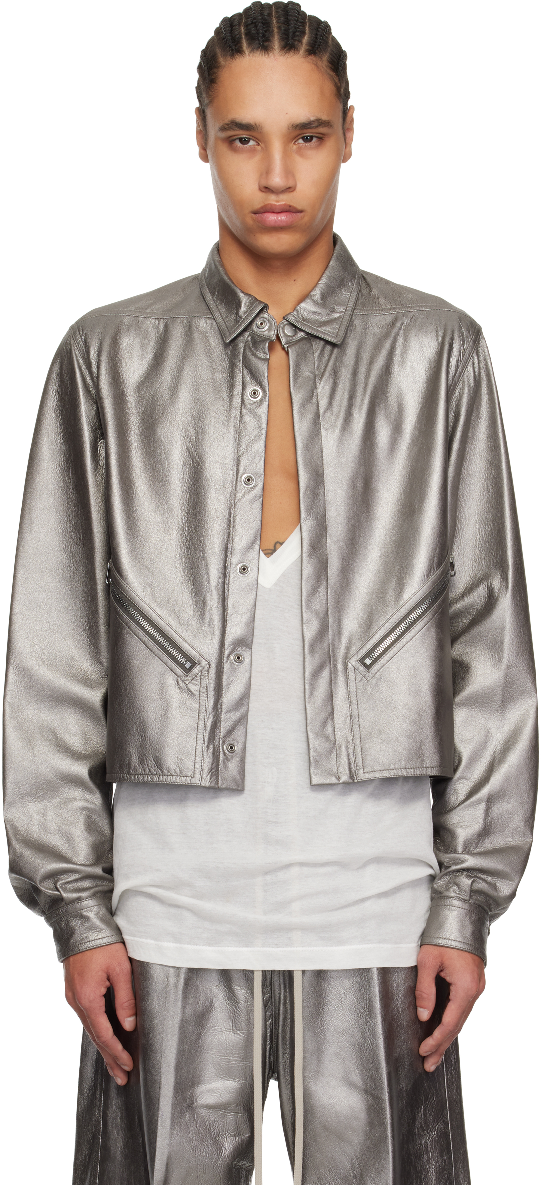 Rick Owens リックオウエンス ブルゾン グレー 2010624N0033 楽天市場】rick owens（種類（コート・ジャケット）ブルゾン