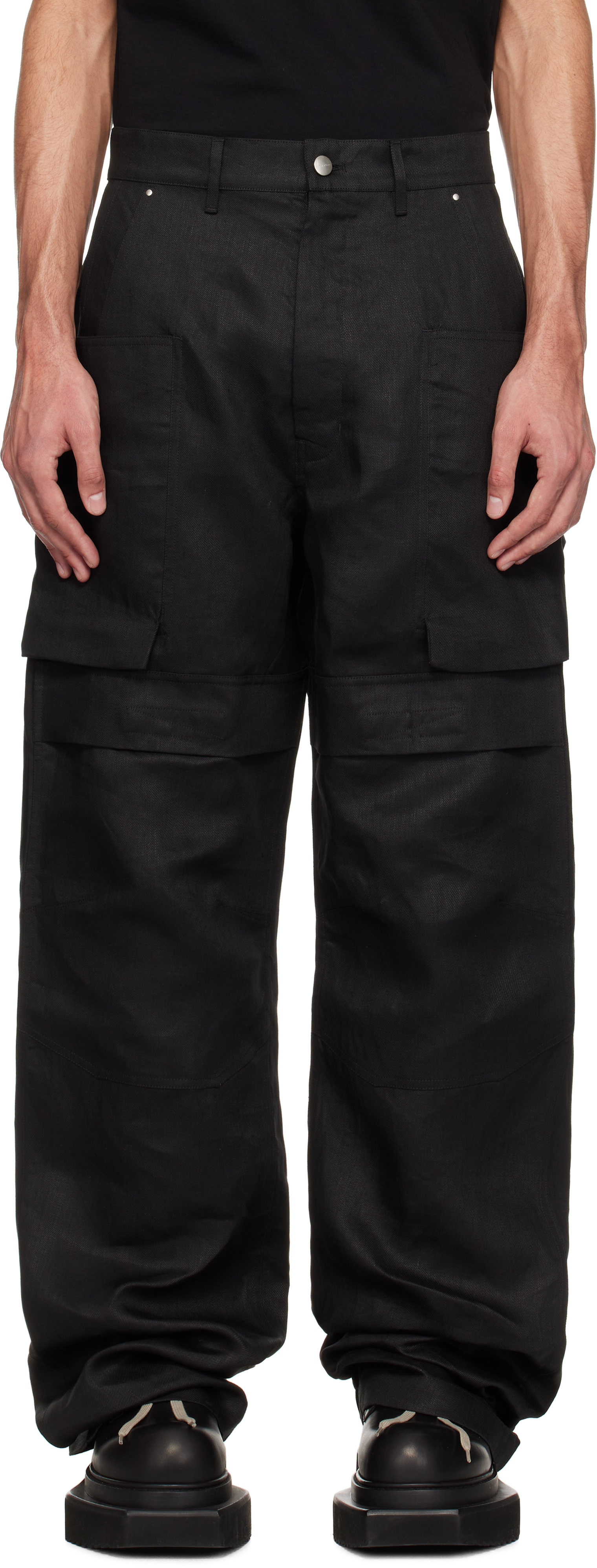【Rick Owens】ハリウッド ステファン カーゴパンツ Rick Owens Stefan カーゴパンツ | グリーン | FARFETCH JP