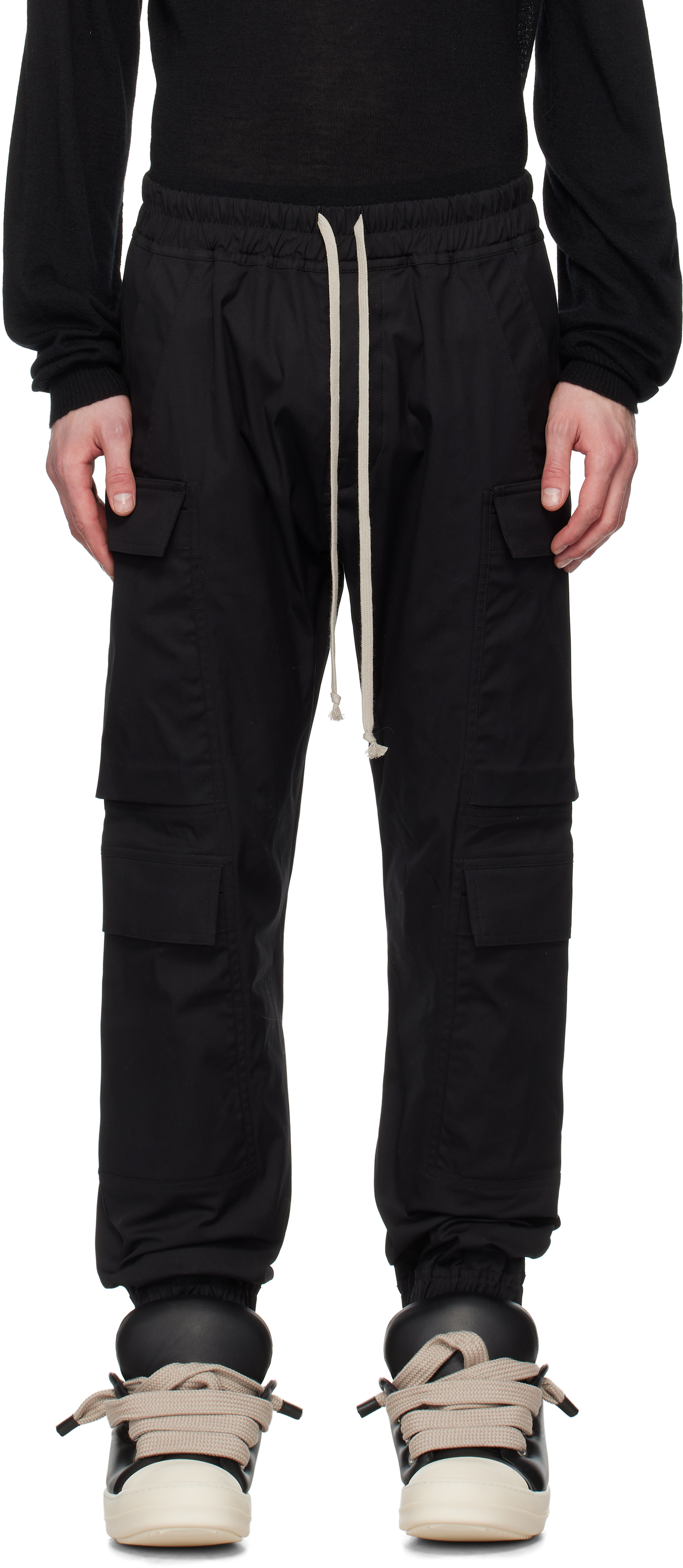 Black Hollywood Mastodon Megacargo Pants