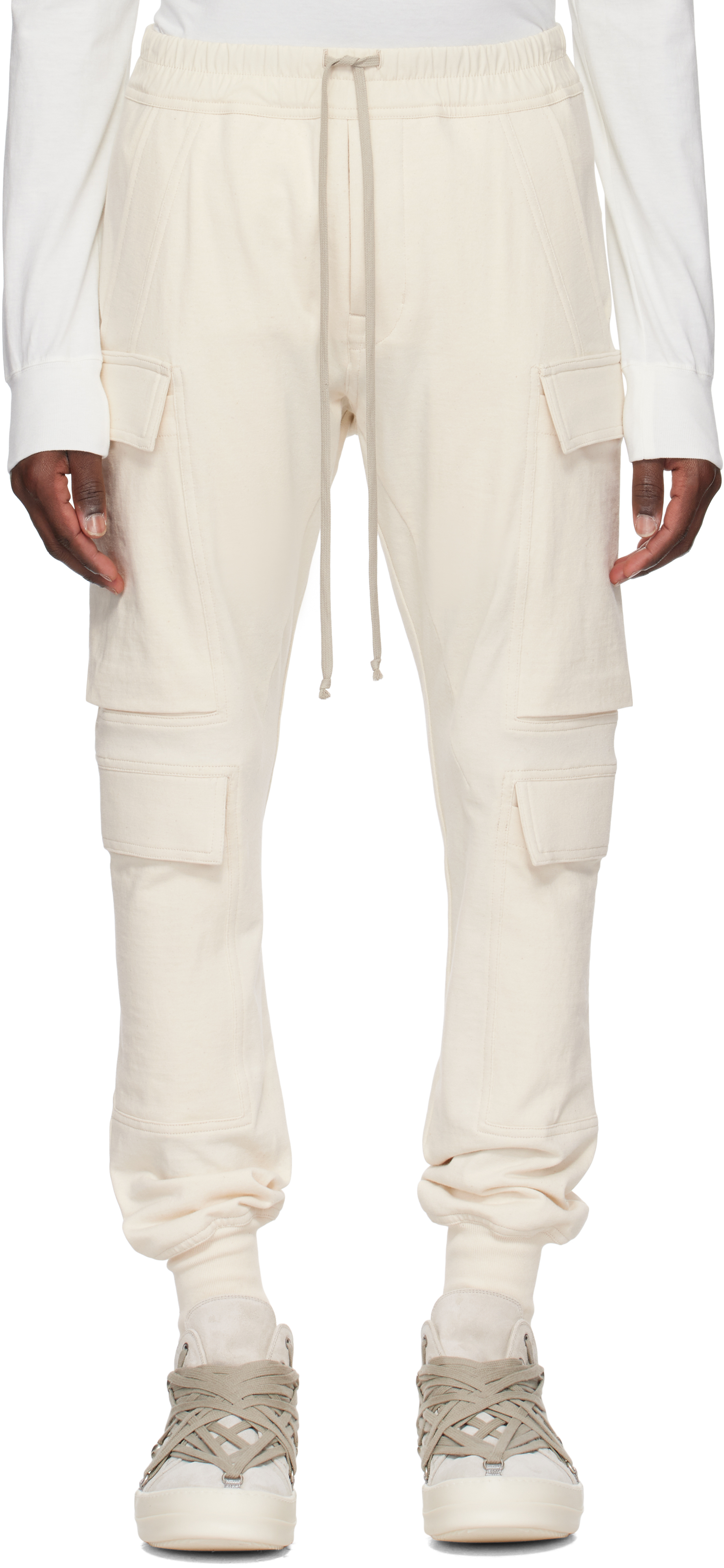 定価【175000円】Rick Owens MASTODON CARGO 46 Rick Owens MASTDON CARGO 黒46 BA RICK OWENS - 【25SS