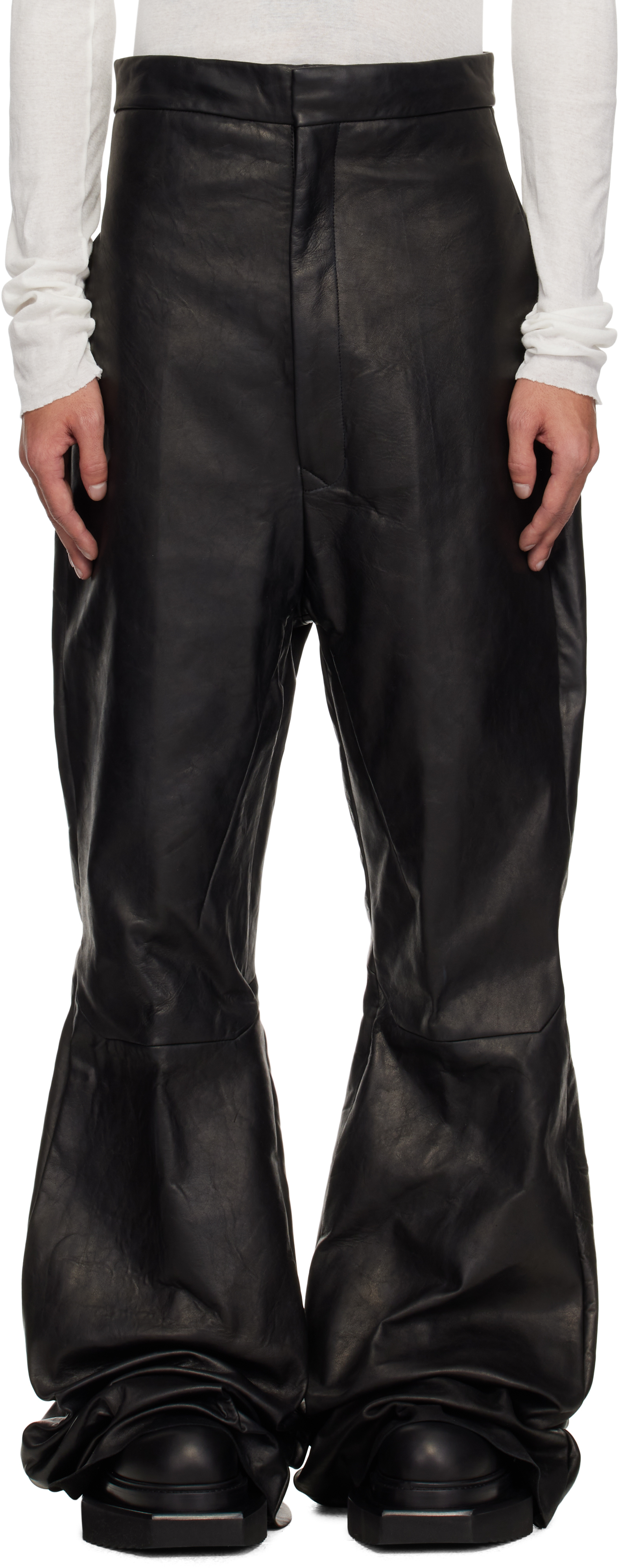 【RICK OWENS DRKSHDW】ブラック Bolan トラウザーズ Rick Owensのブラック Bolan トラウザーズがセール中