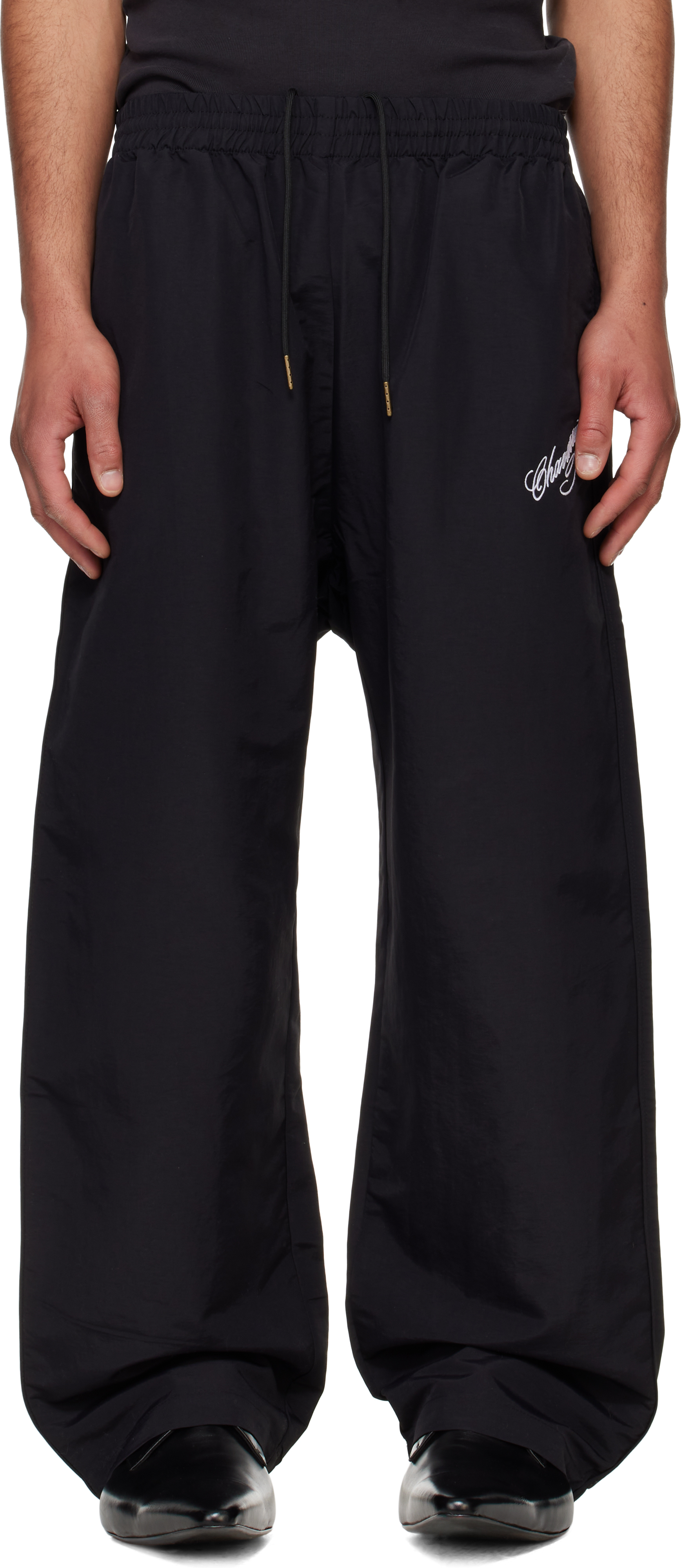 Raver Pants in Washed Black – SVRN
