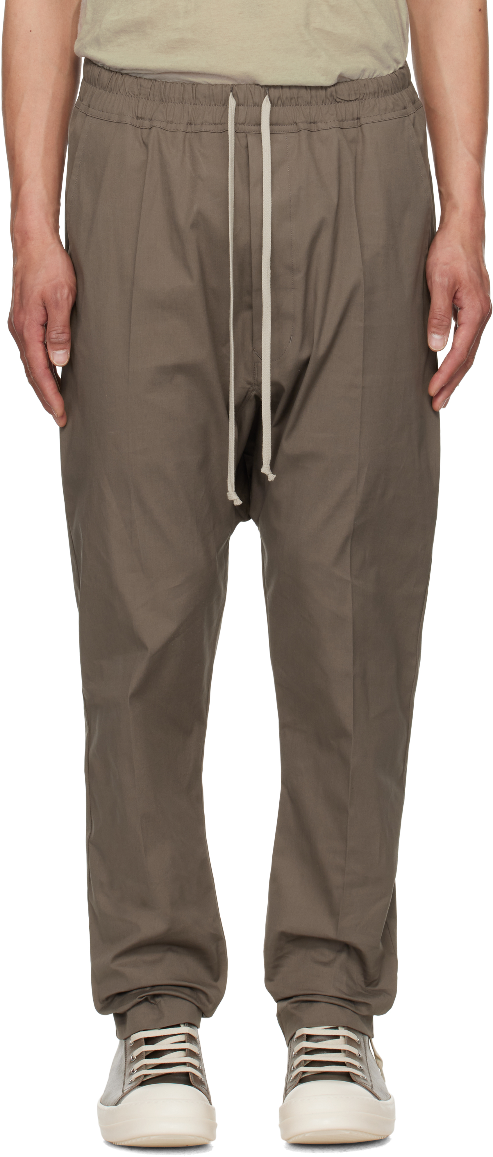【関税込み】Rick Owens グレー Porterville Lido トラウザーズ Rick Owens☆グレー Porterville Lido トラウザーズ