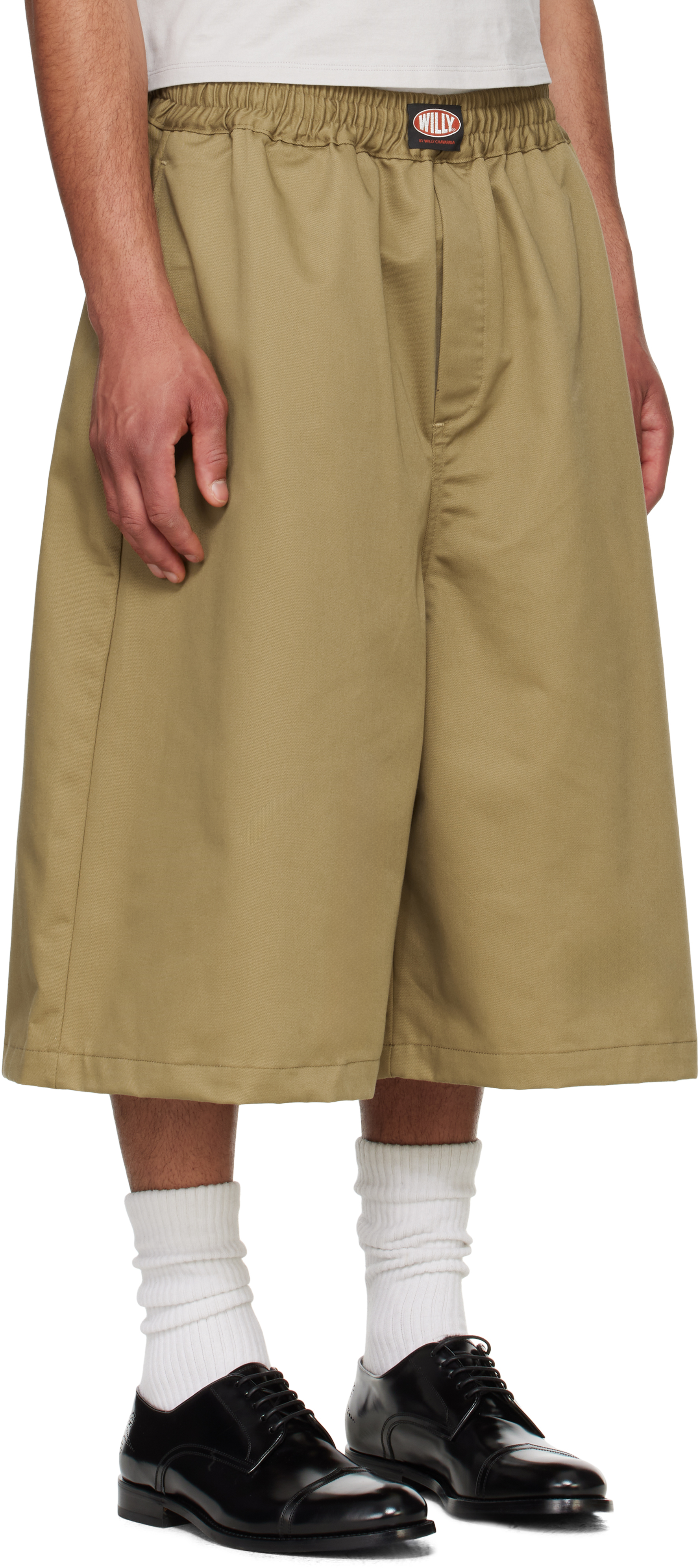 Willy Chavarria Khaki Kendrick Boxer Shorts In Khaki
