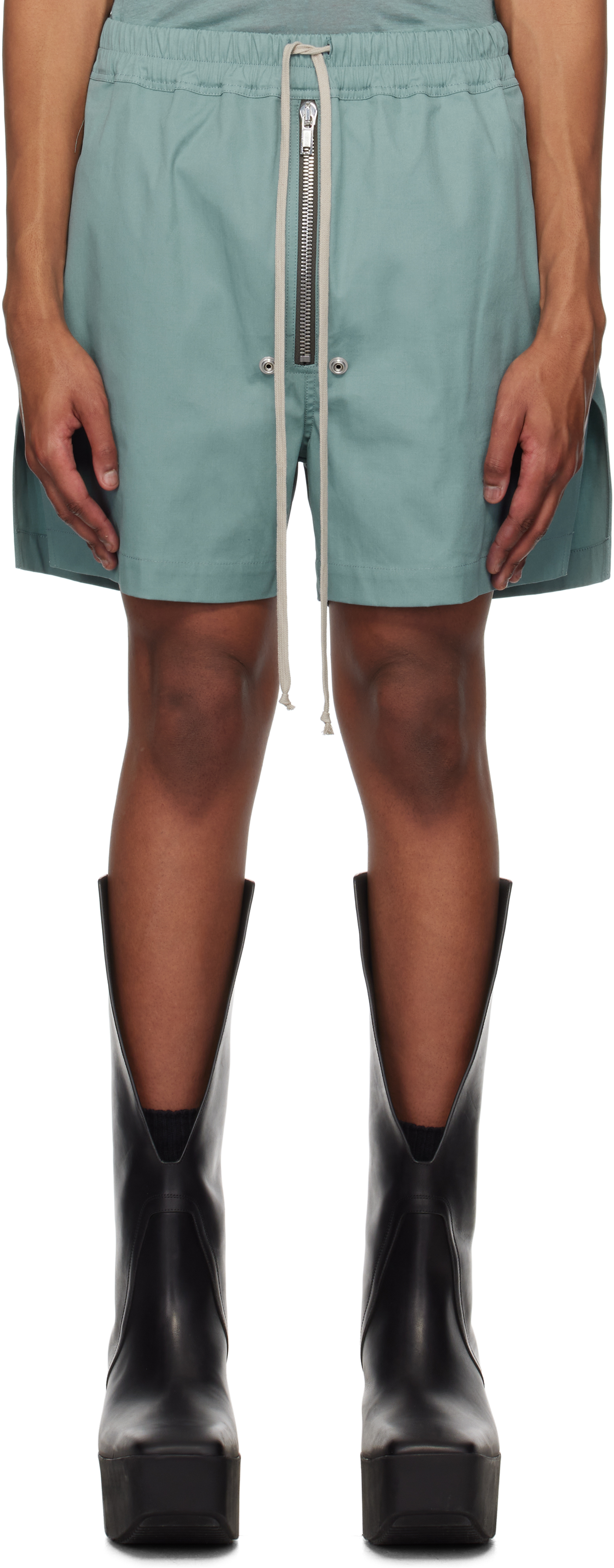 Rick Owens: Green Hollywood Bela Boxers Shorts | SSENSE 대한민국