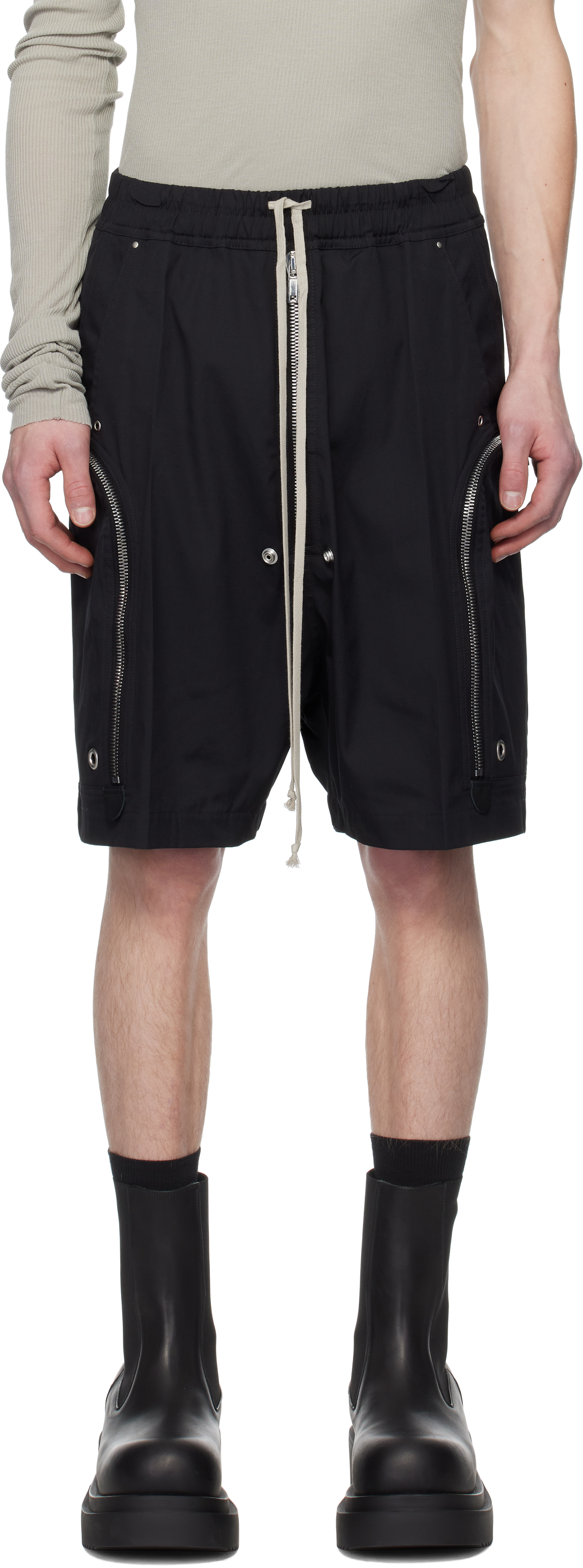 Black Hollywood Heavy Bauhaus Bela Shorts