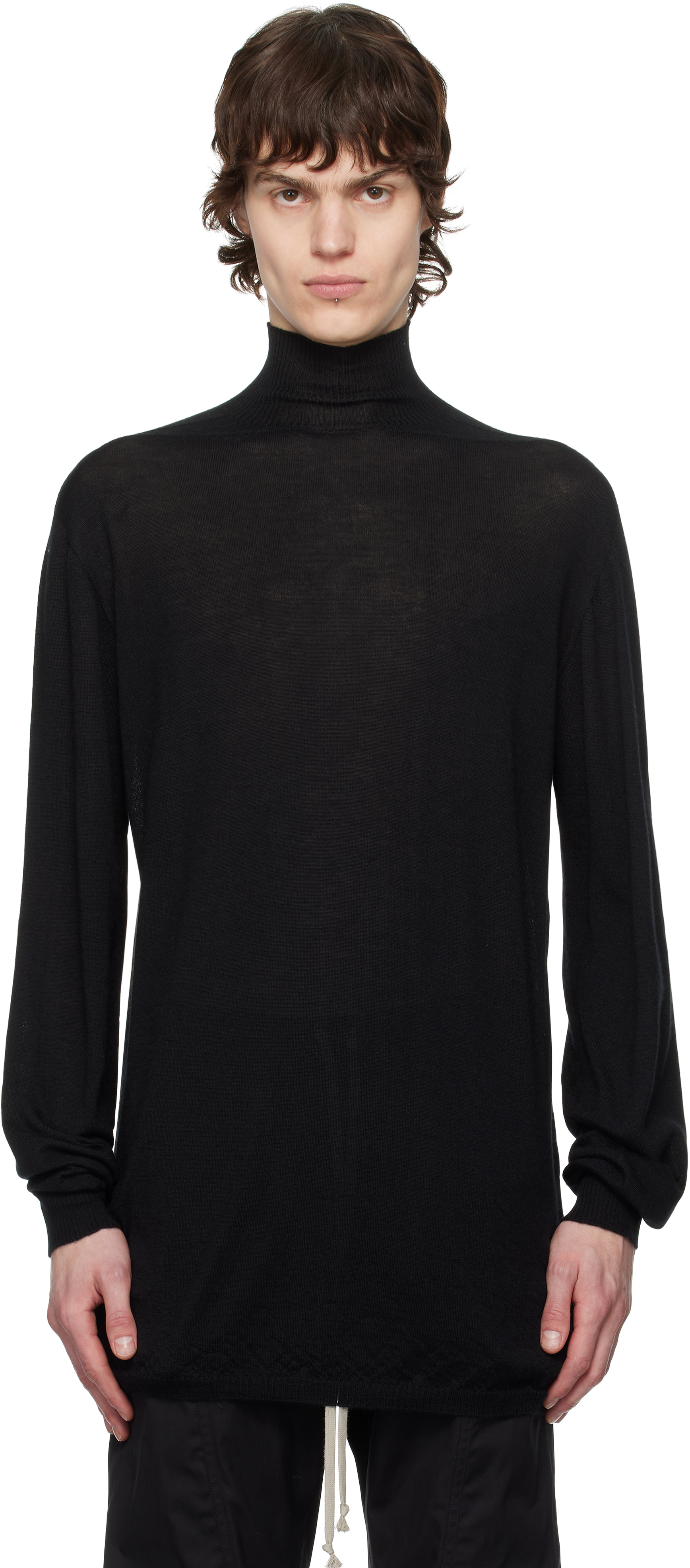 RICK OWENS - 【24AW】オーバーサイズ タートル セーター
