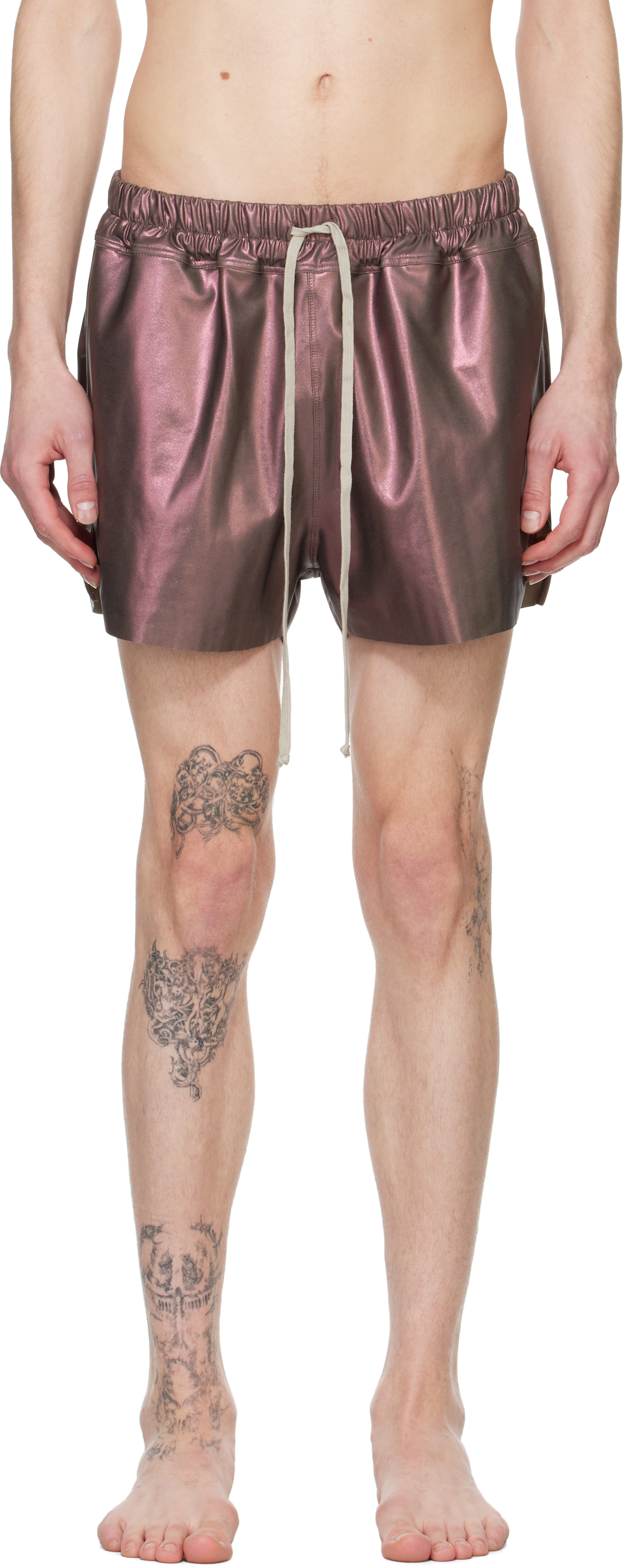 【国内即発】RICK OWENS HOLLYWOOD LIDO BOXERS Rick Owens Hollywood Boxers | Grey | FARFETCH