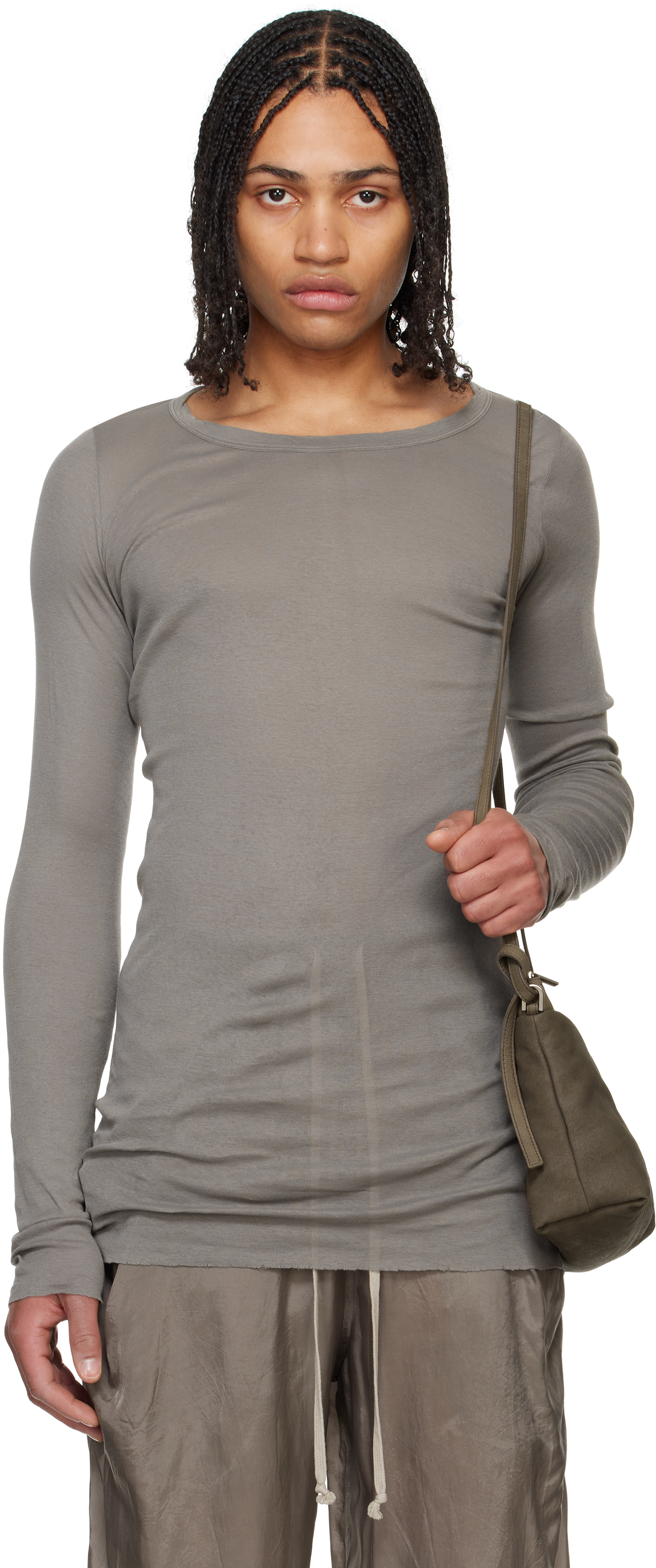 ANCELLM / アンセルム】OVER RIB LS T-SHIRT（Tシャツ