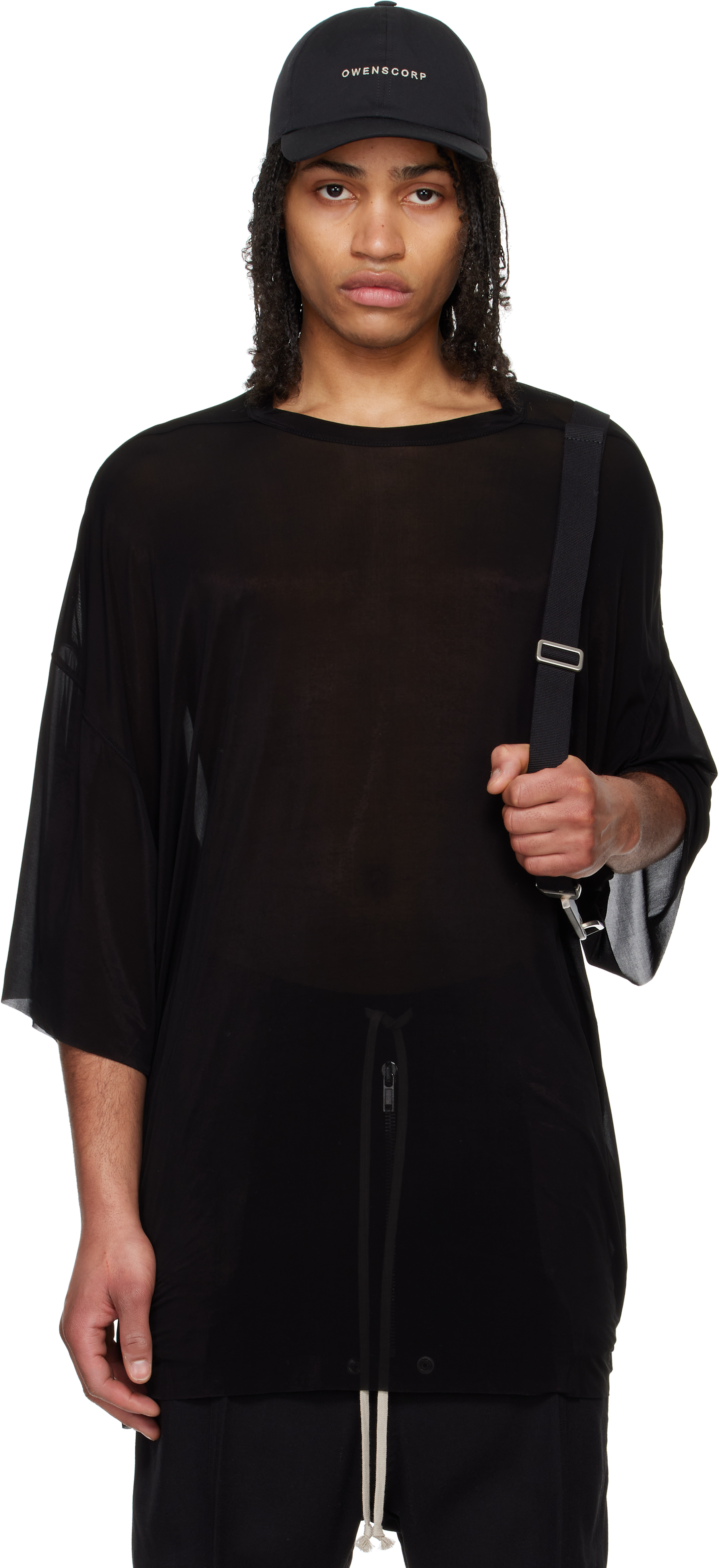 RICK OWENS ハリウッド ランウェイ トミーTシャツ シアー素材 正規取扱店販売品】Rick Owens SS25 ハリウッドランウェイ