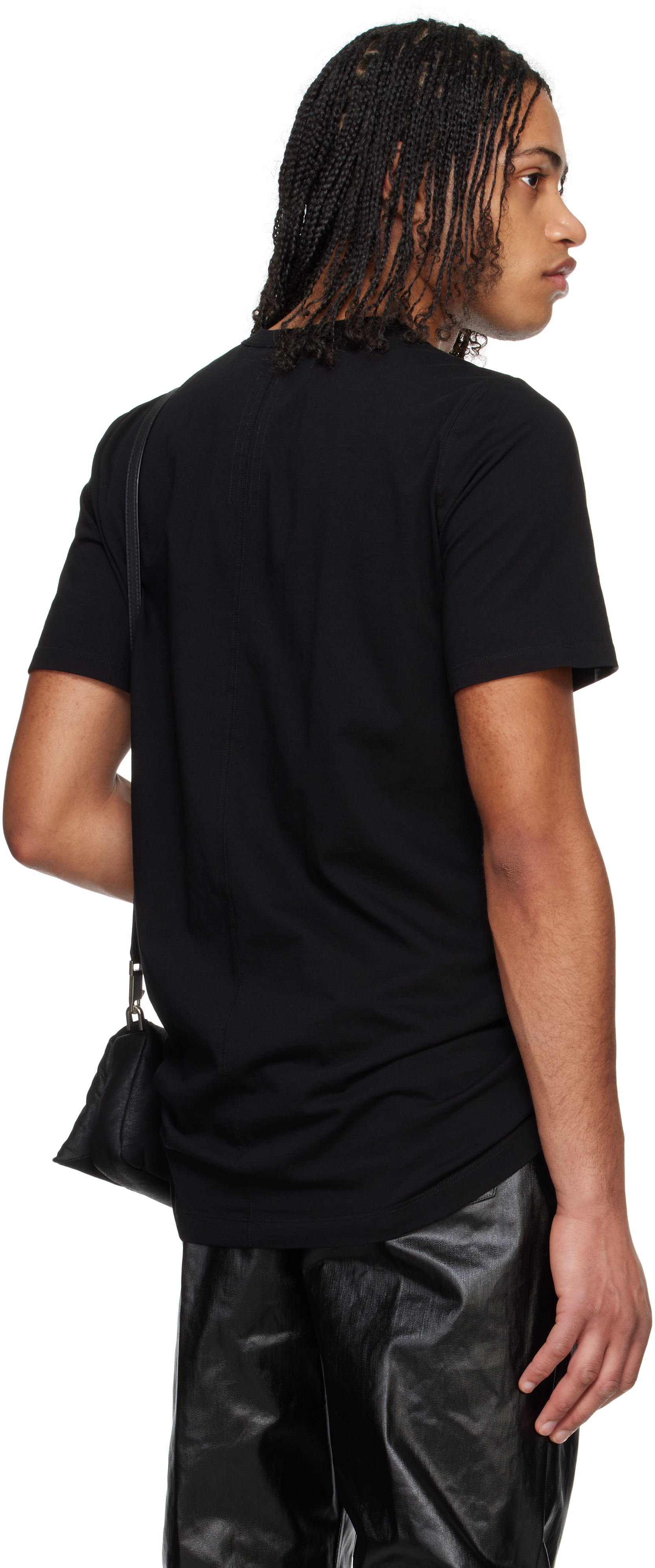 Rick Owens Jumbo T-shirt In 09 Black