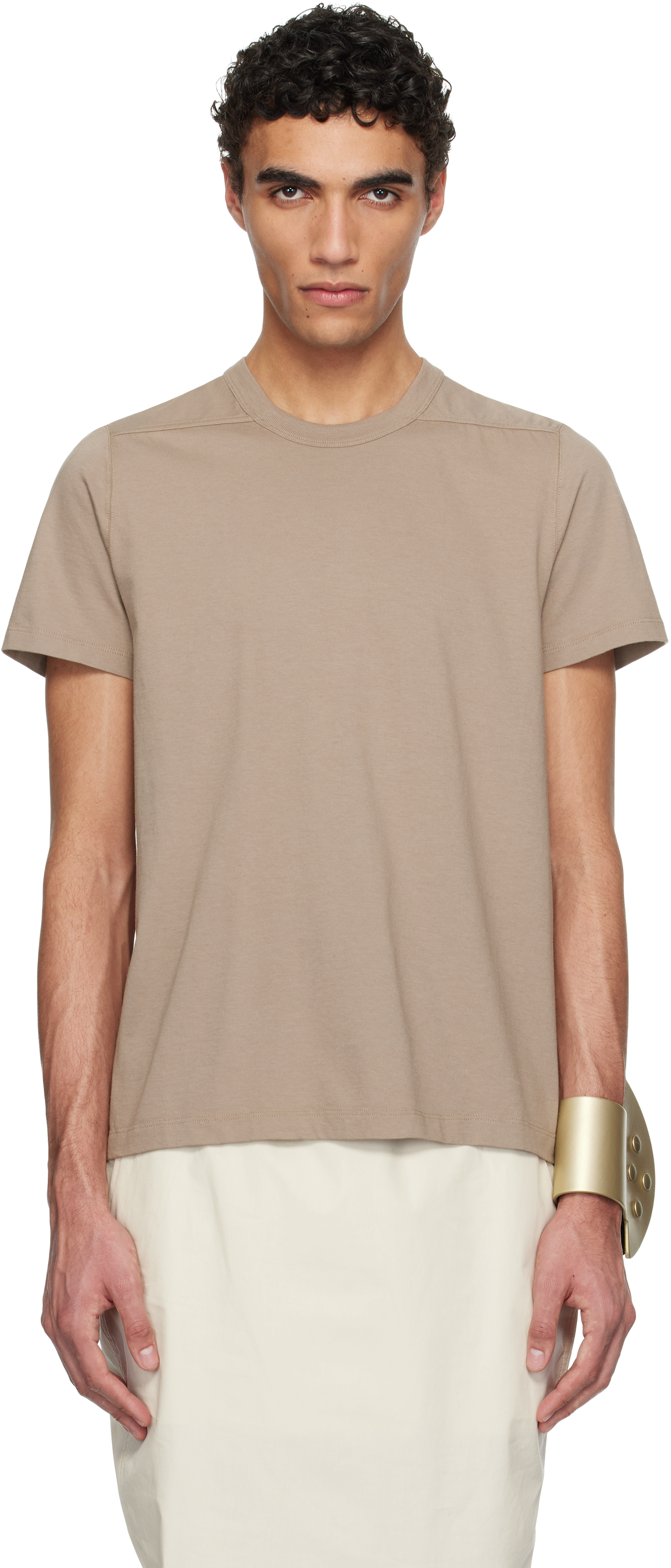 Rick Owensのトープ Hollywood Level Tシャツがセール中