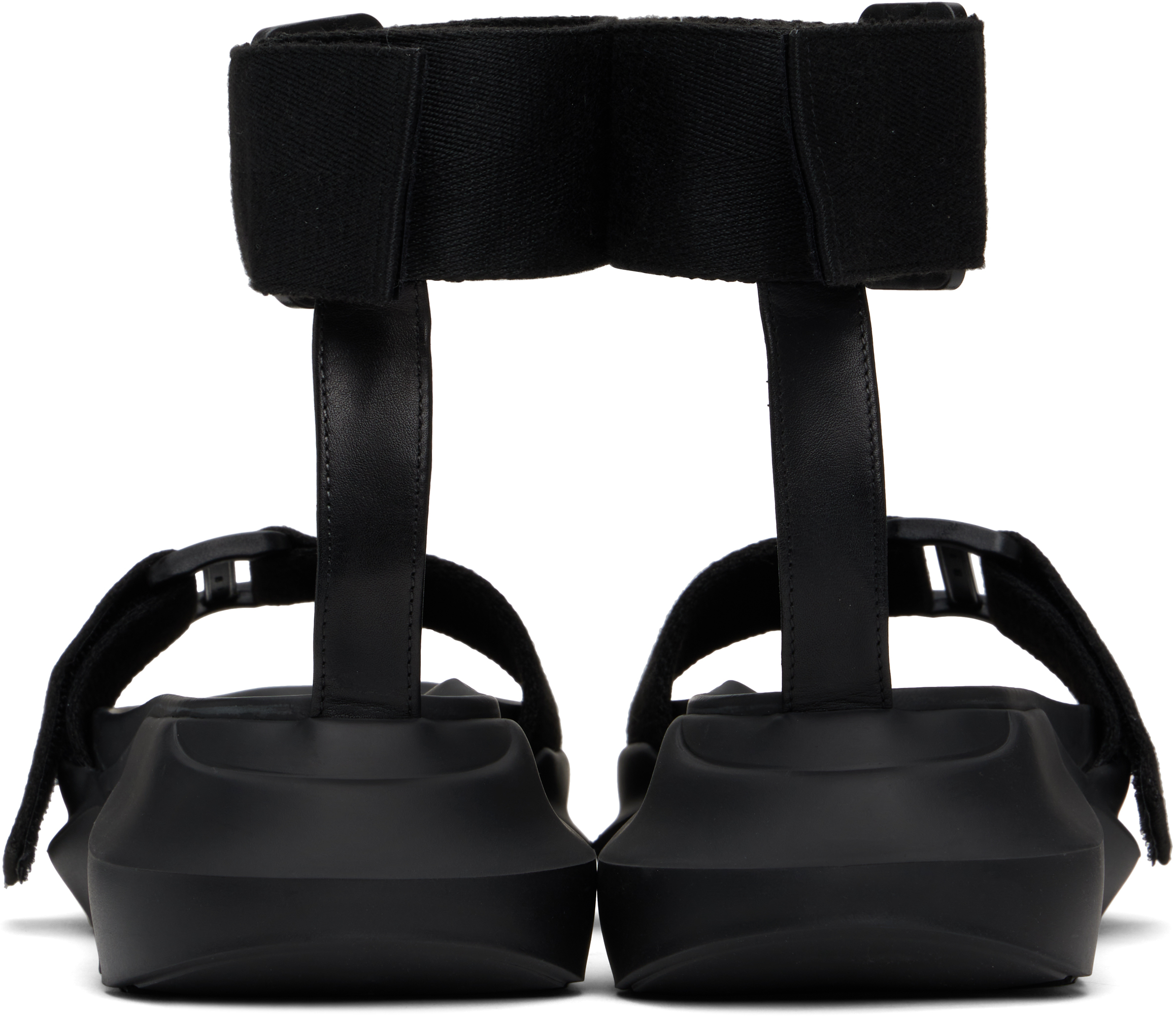 RICK OWENS 25SS Hollywood Strap Spartan Geth サンダル Rick Owens Round-headed Sandals In Black | ModeSens