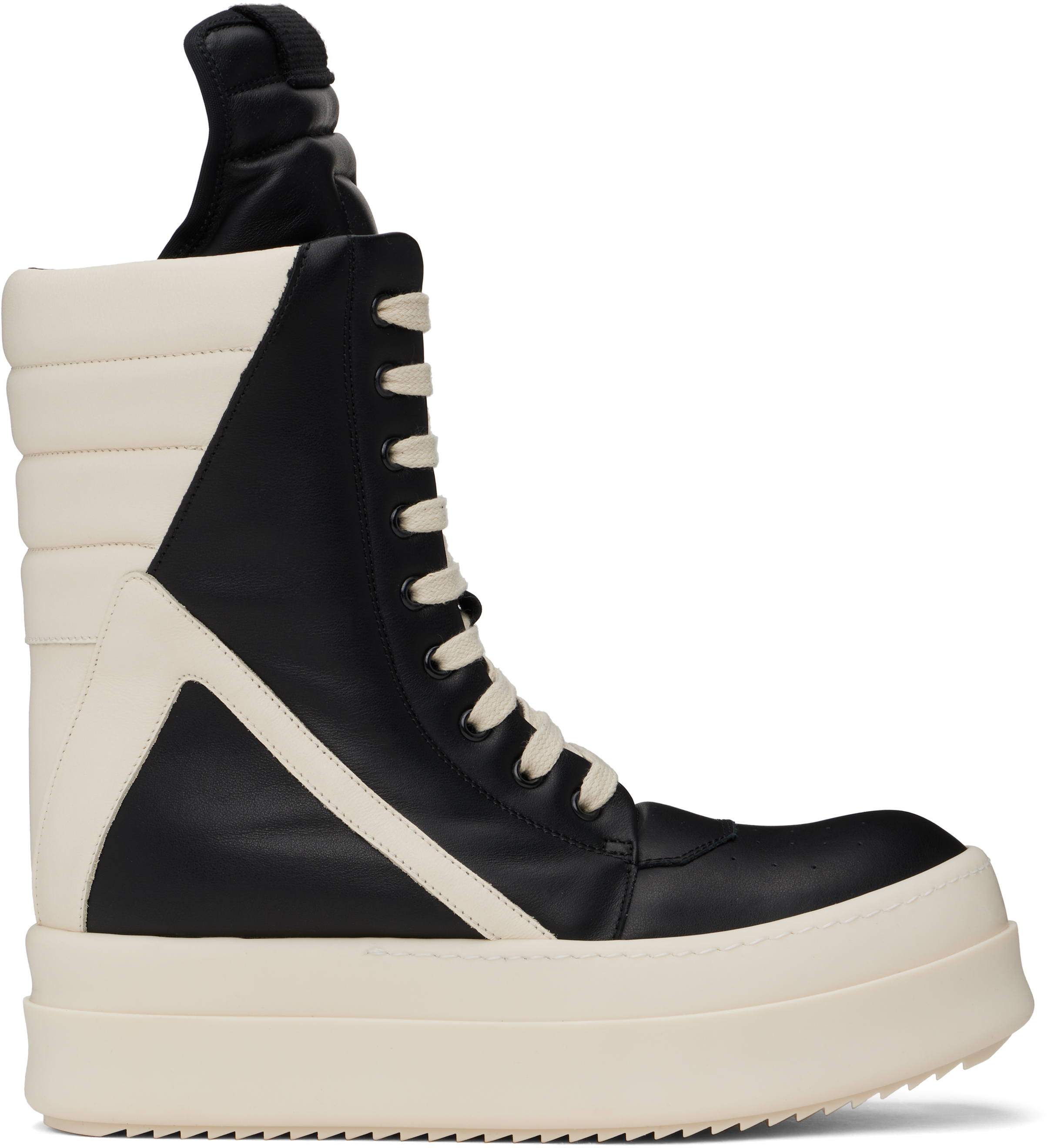 Black 
Off-White Hollywood Mega Geobasket Sneakers