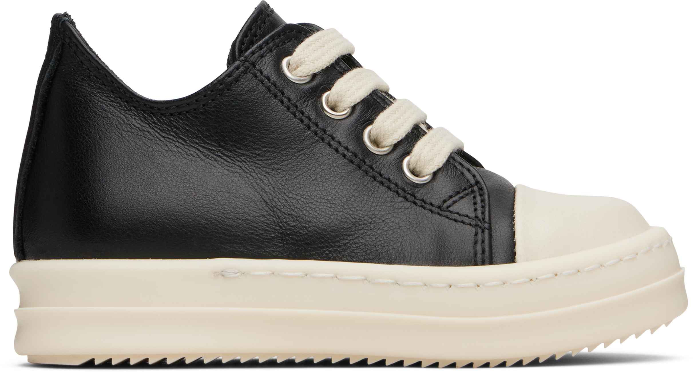 Rick Owens Baby Black Hollywood Babysneaks Sneakers