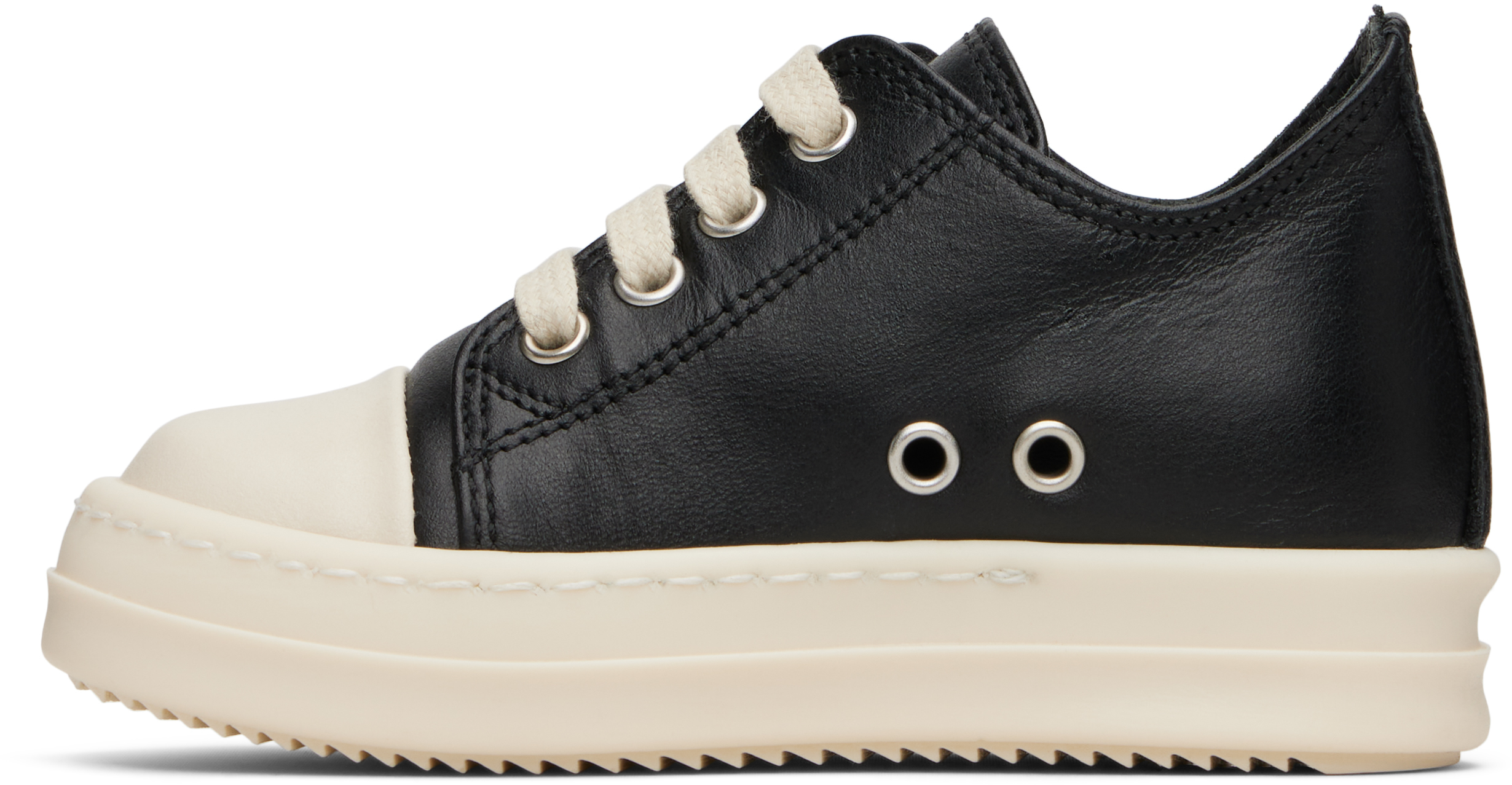 Rick Owens Baby Black Hollywood Babysneaks Sneakers