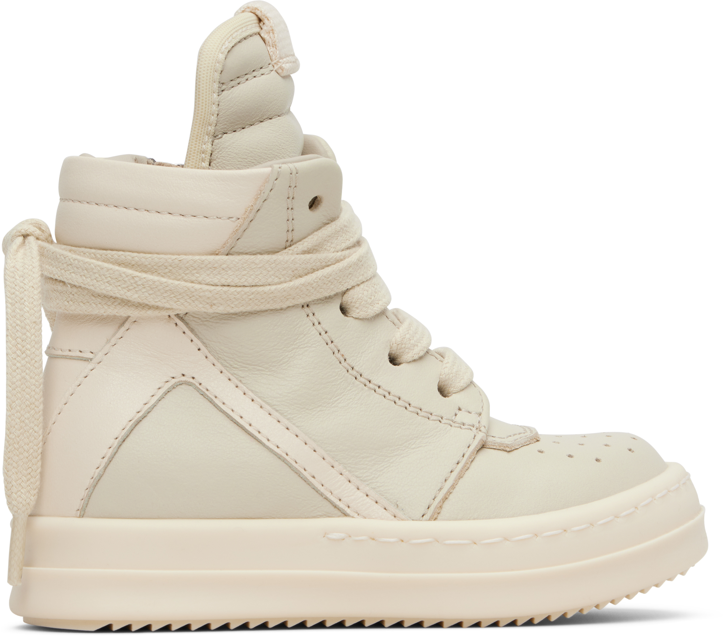 Rick Owens Baby Off-white Hollywood Babygeo Sneakers In Multi