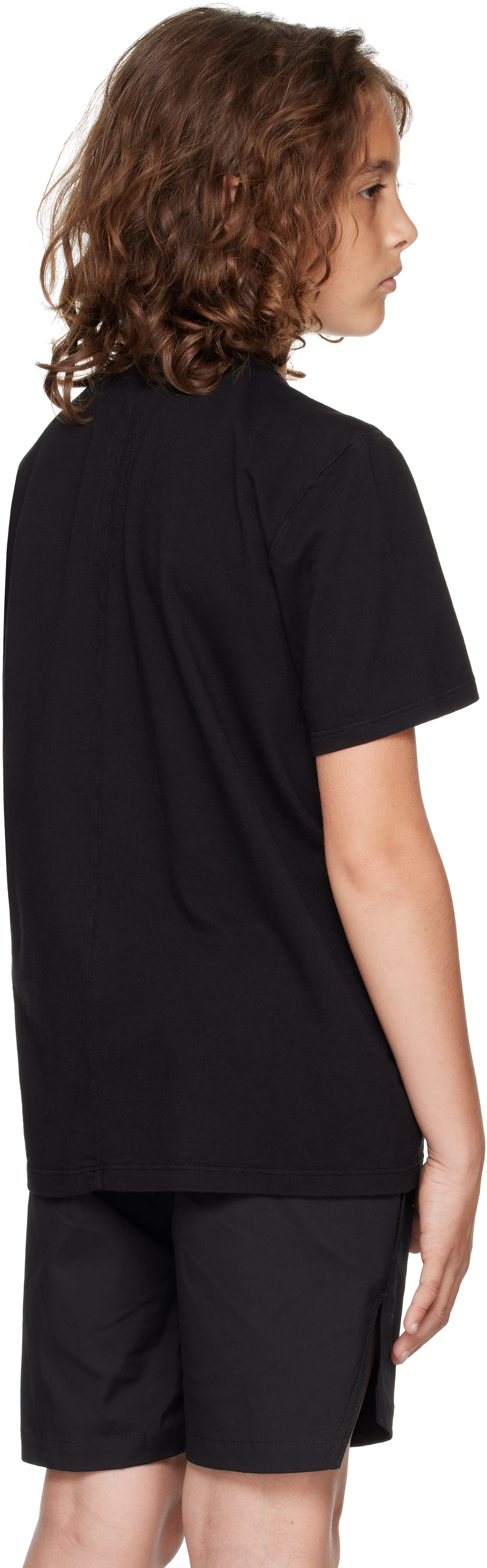Rick Owens Kids Black Hollywood Level T-shirt