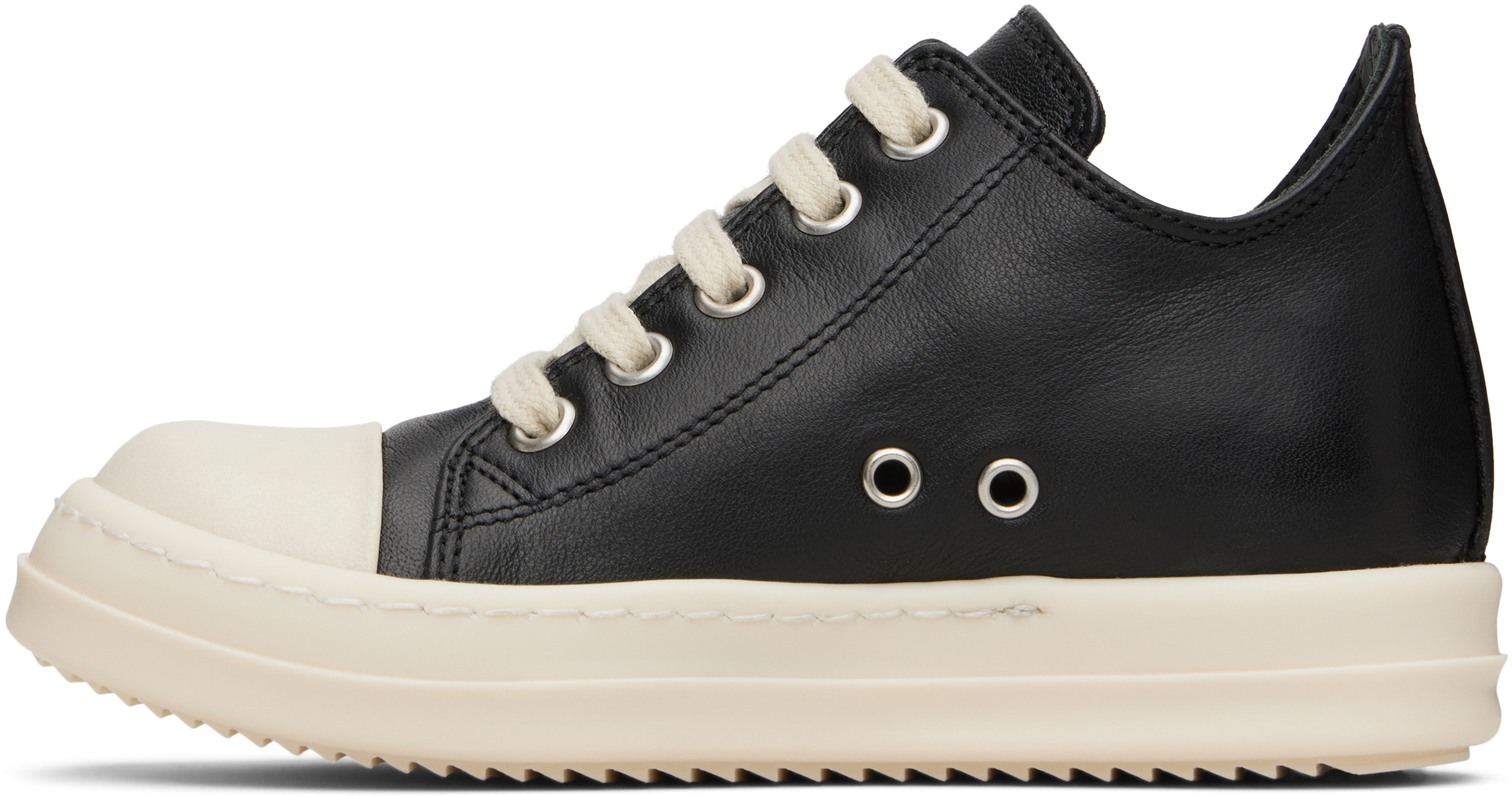 Rick Owens Baby Black Hollywood Babysneaks Sneakers