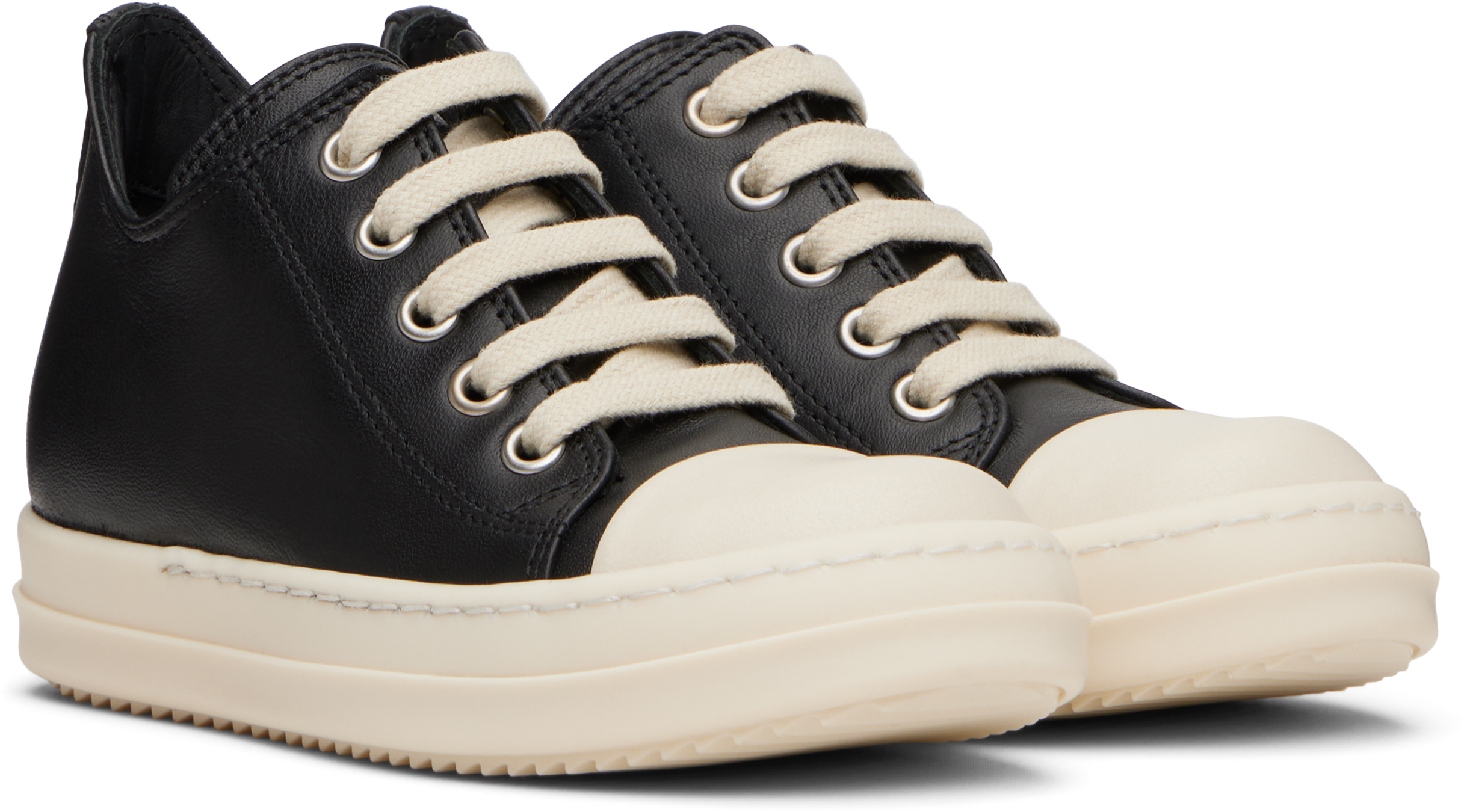 Rick Owens Baby Black Hollywood Babysneaks Sneakers