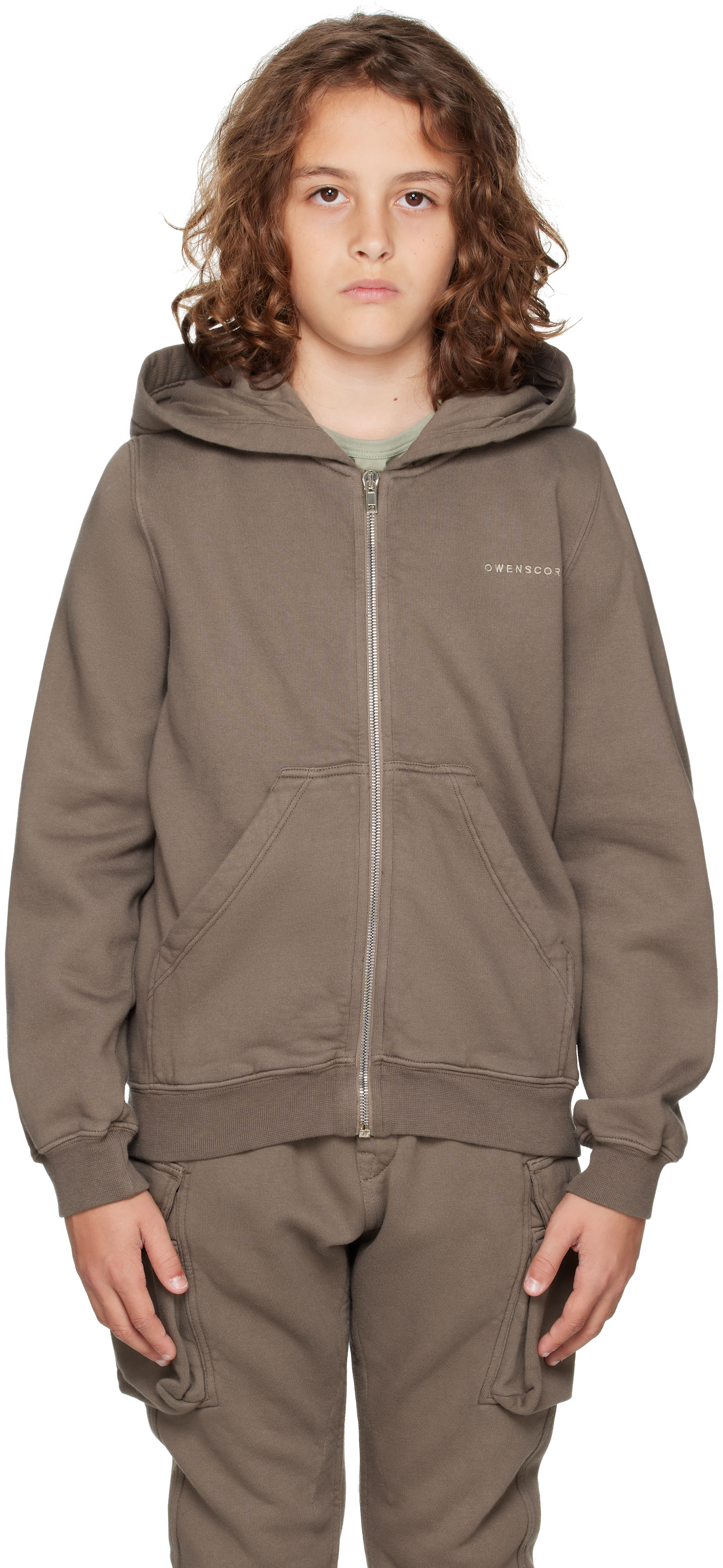【関税込み】Rick Owens キッズ アウターウェア rick-owens-kids-gray-hollywood