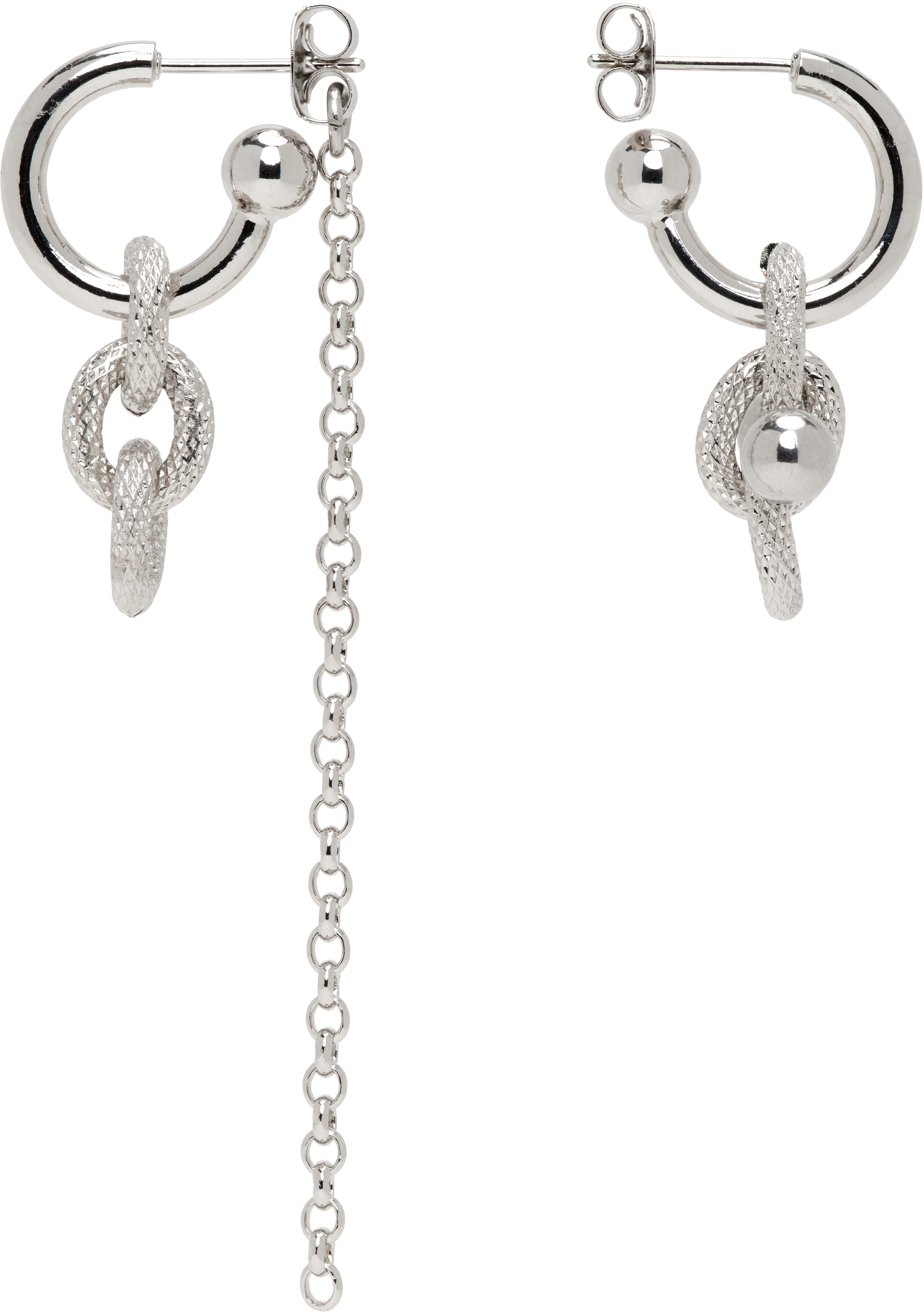 Silver Blake Earrings