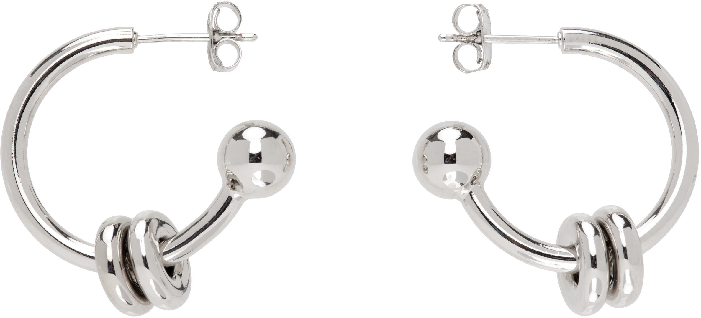【新品】Justine Clenquet Alan アランピアス シルバー Justine Clenquet ピアス Alan earrings アラン ピアス シングル