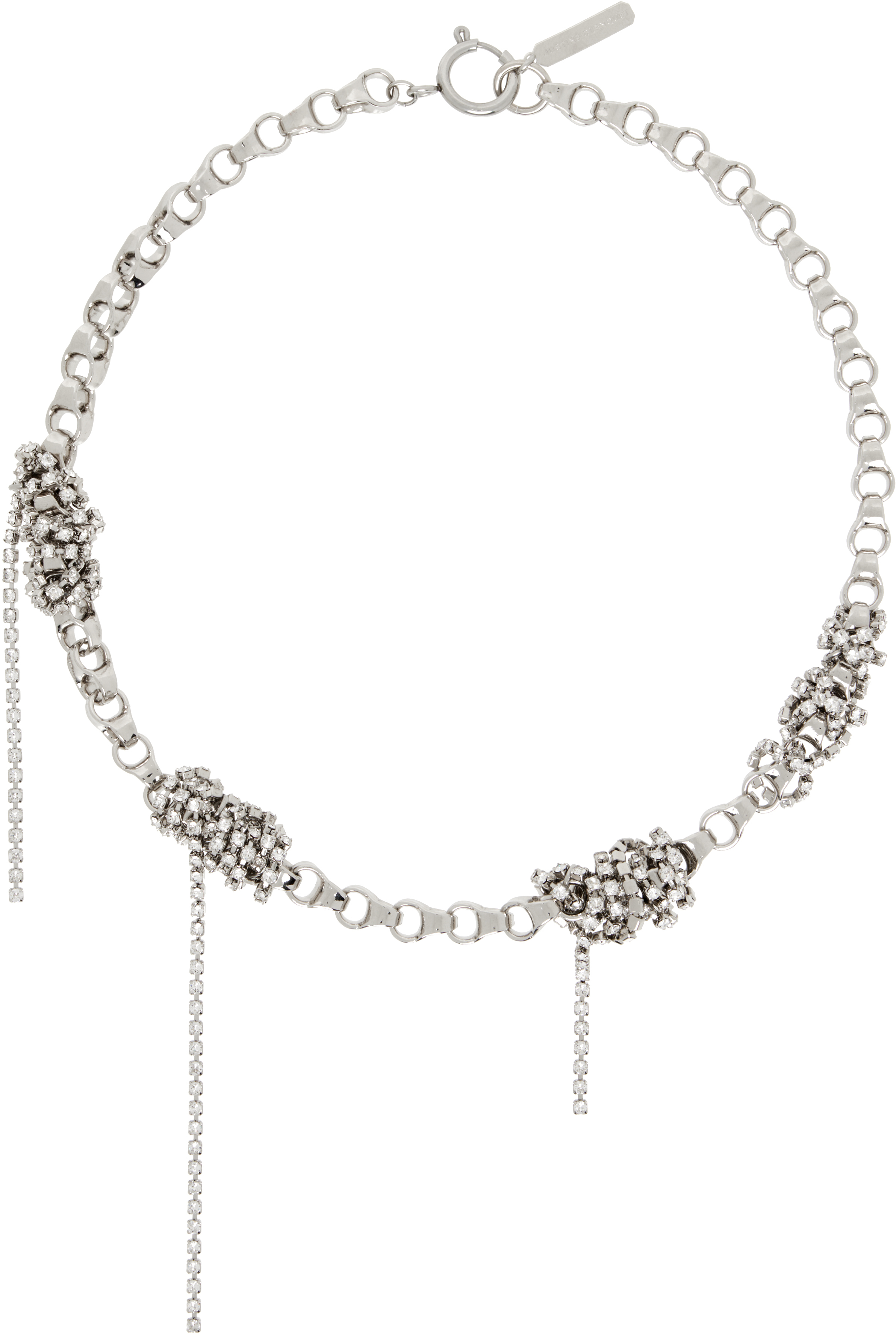 【JUSTINE CLENQUET】シルバー Mia ネックレス Justine Clenquetのシルバー Mia ネックレスがセール中