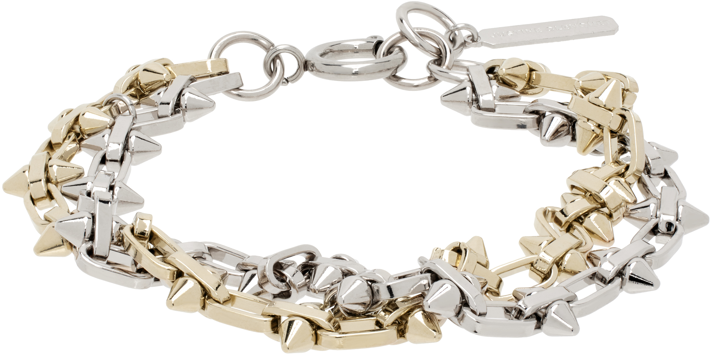関税込み★Justine Clenquet★Gold＆Silver Nomi ブレスレット 関税込み☆Justine Clenquet☆Gold＆Silver Nomi ブレスレット