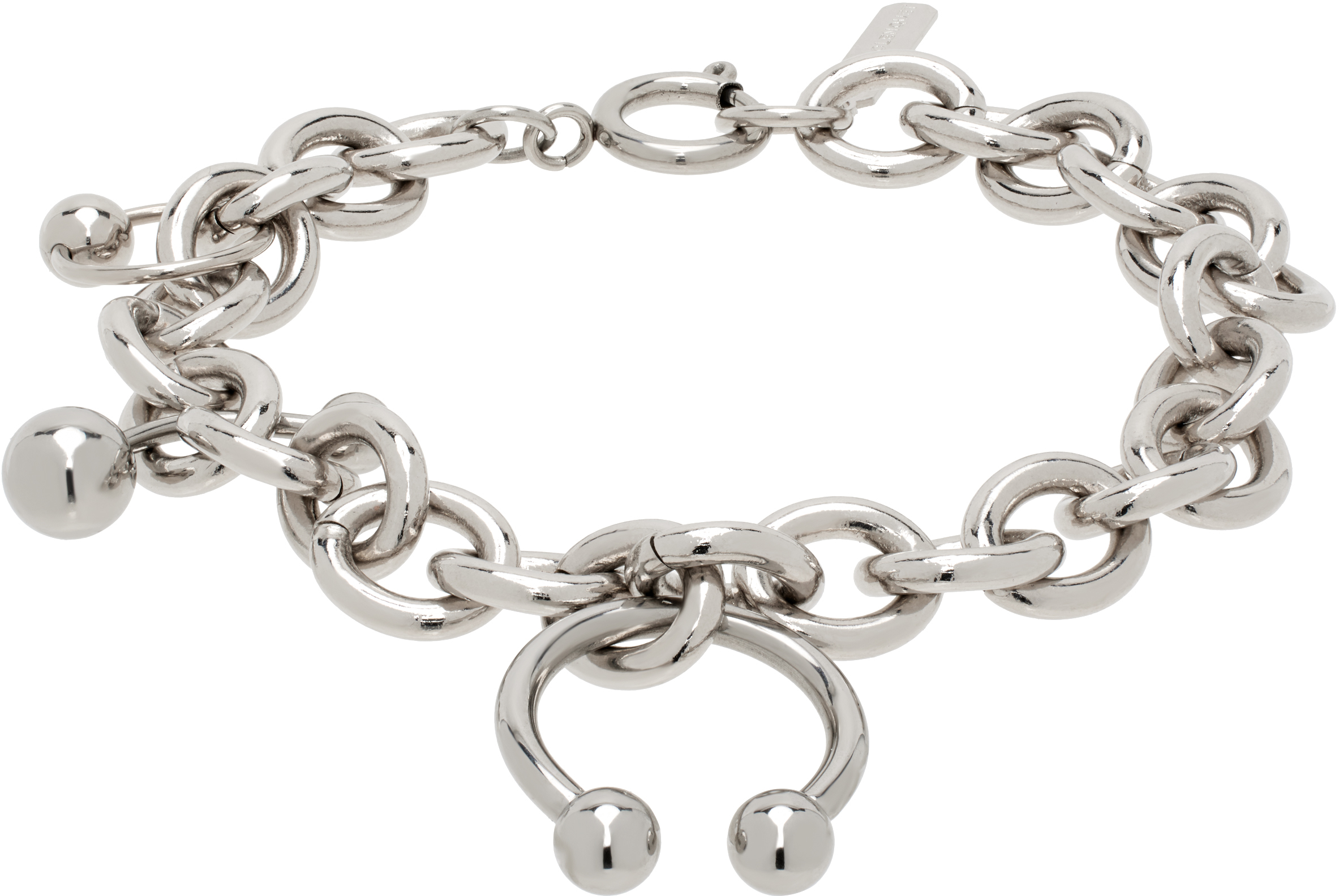 Silver Holly Bracelet